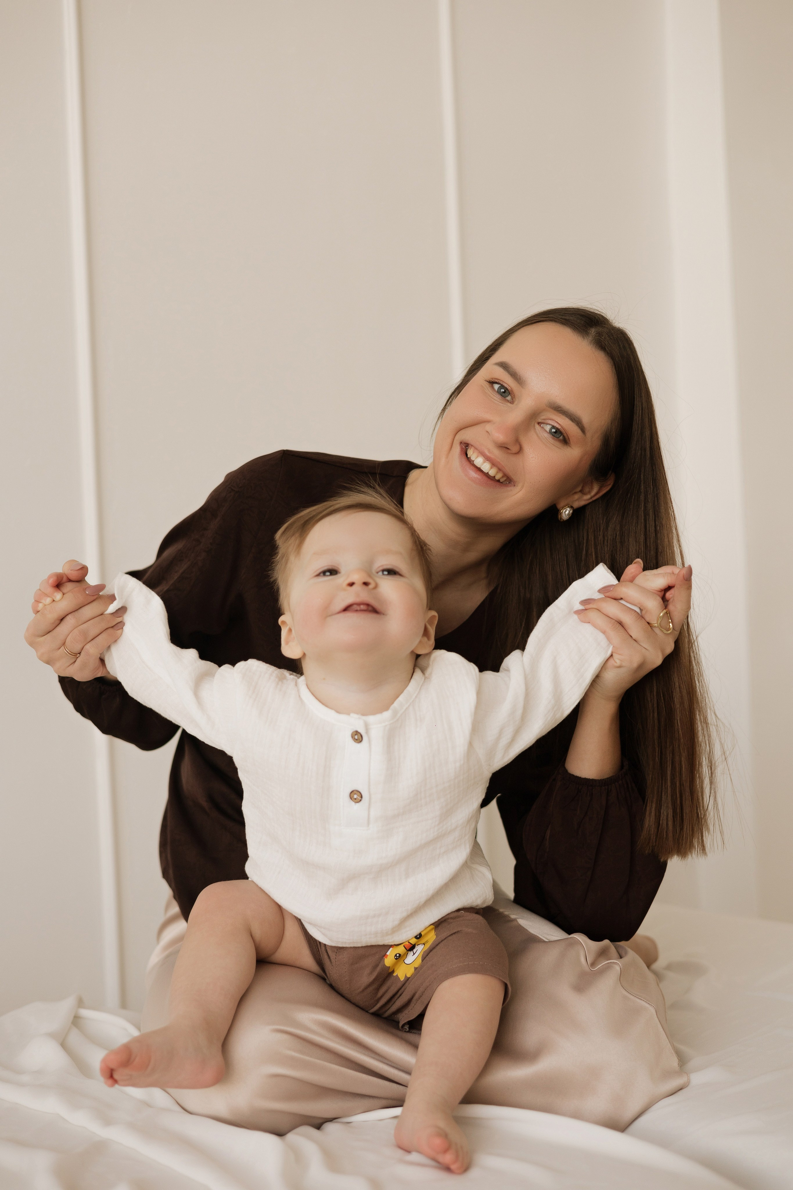 Арсений с мамой и папой. Фотограф в Кемерово Миллер Анна