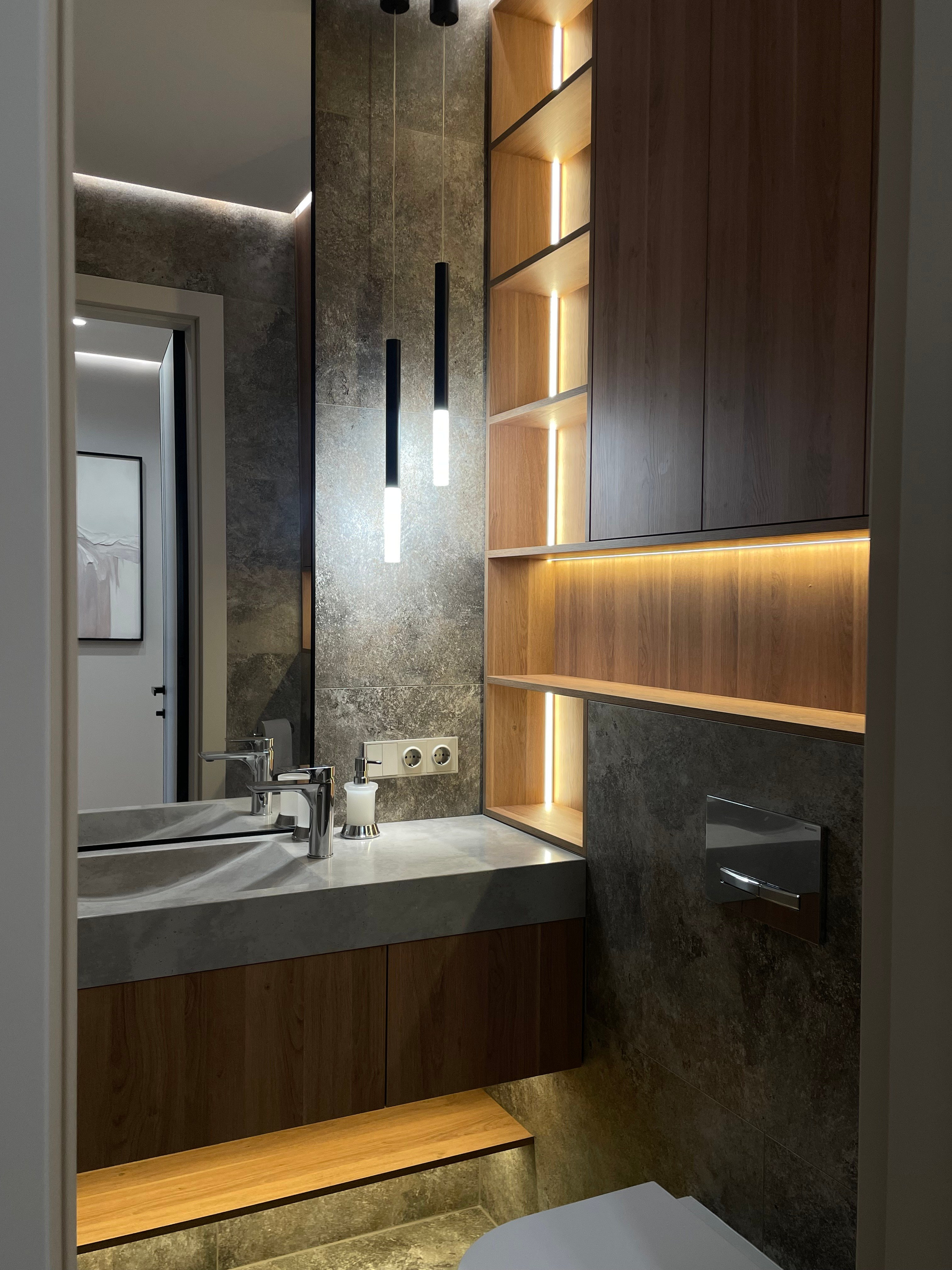 ЖК Нагорный. Дизайнер Алексей Масеевский. Мебель на заказ