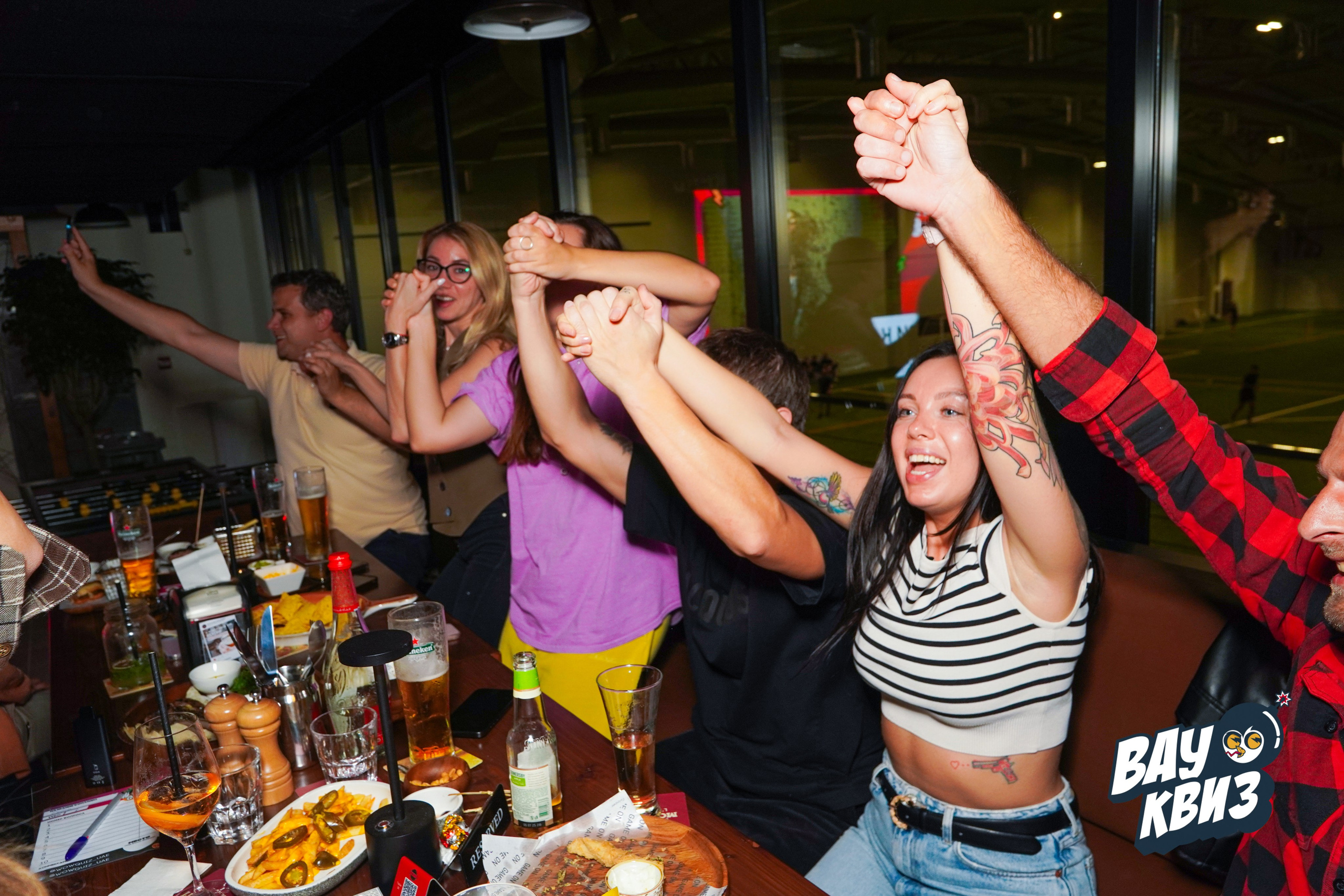 WOW QUIZ DUBAI. Фото | Видео Контент Мишель Ватаманюк