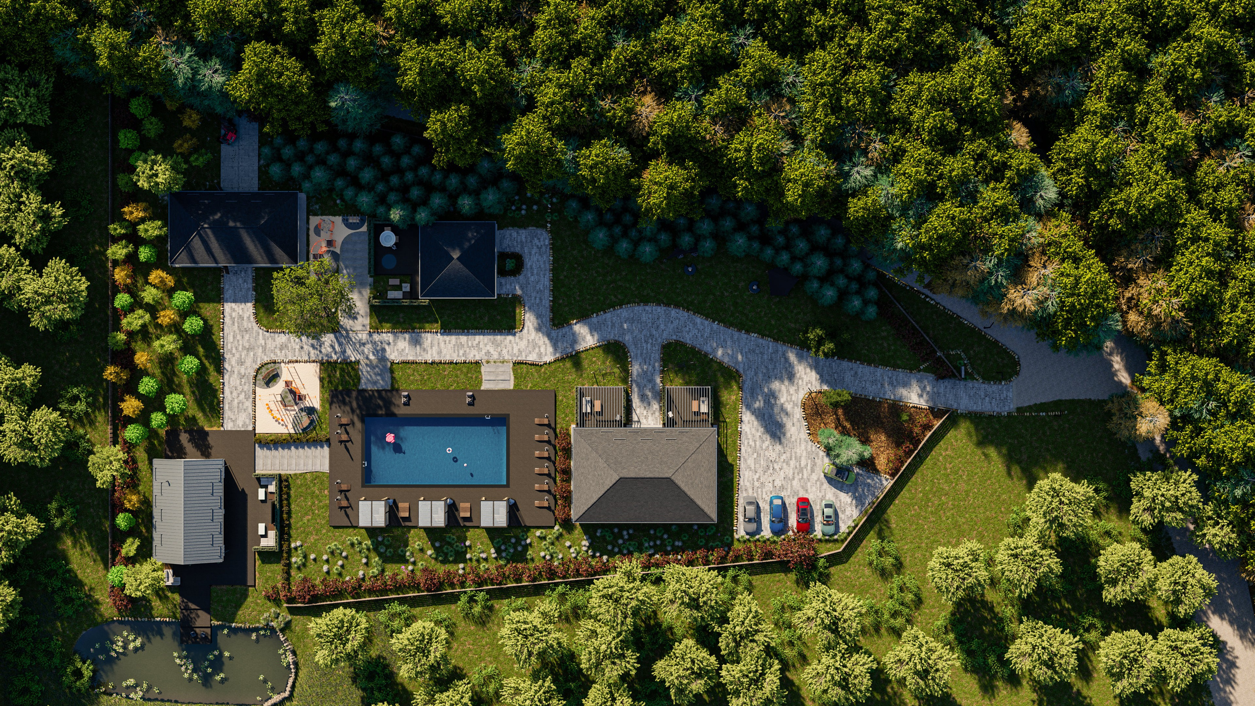 База отдыха «Родники». Визуальный контент для недвижимости в Калининграде