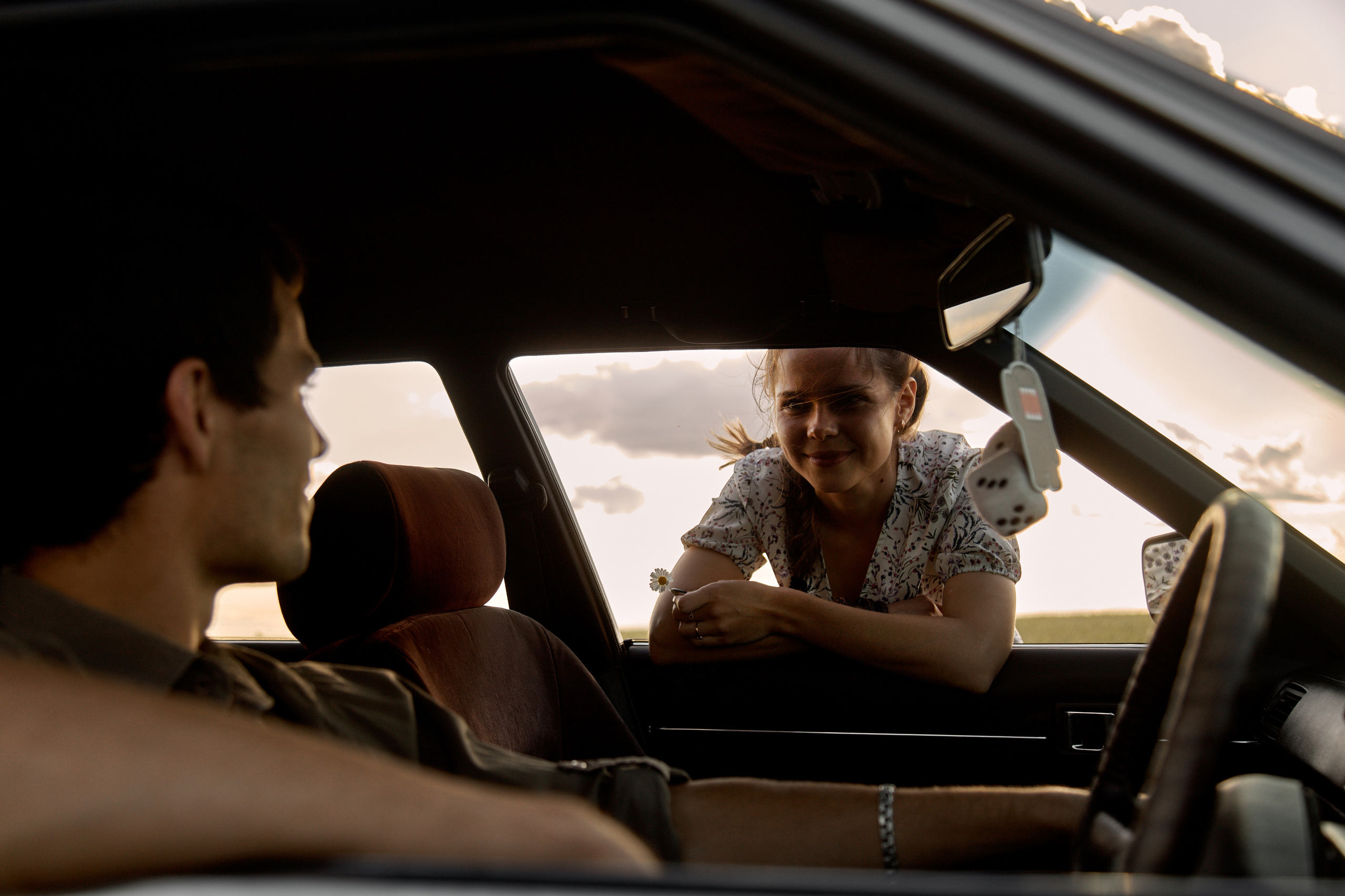 Руслан и Вероника — Love-story с фактурной тачкой. Фотограф Челябинск — Кирилл Устюжанин