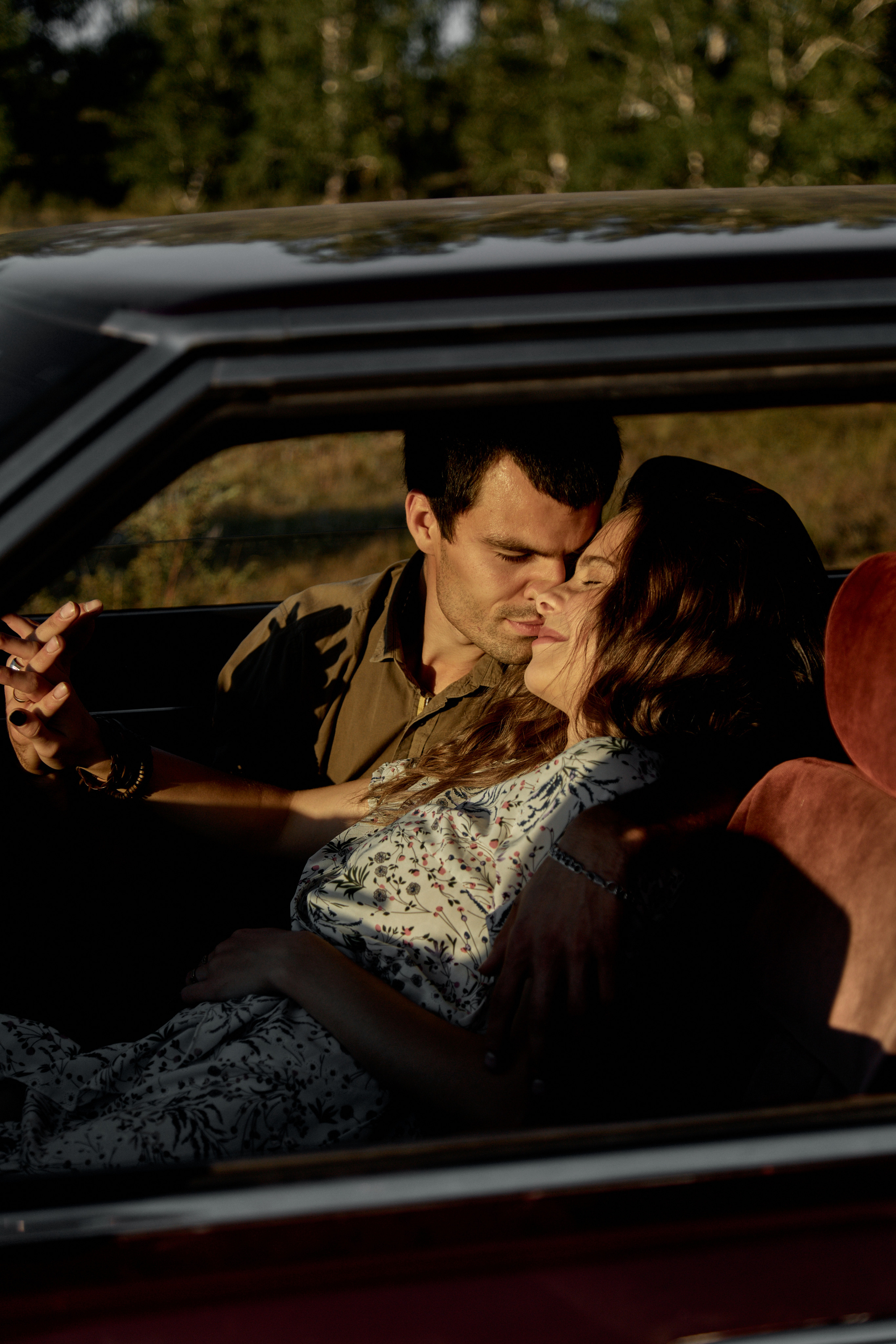 Руслан и Вероника — Love-story с фактурной тачкой. Фотограф Челябинск — Кирилл Устюжанин