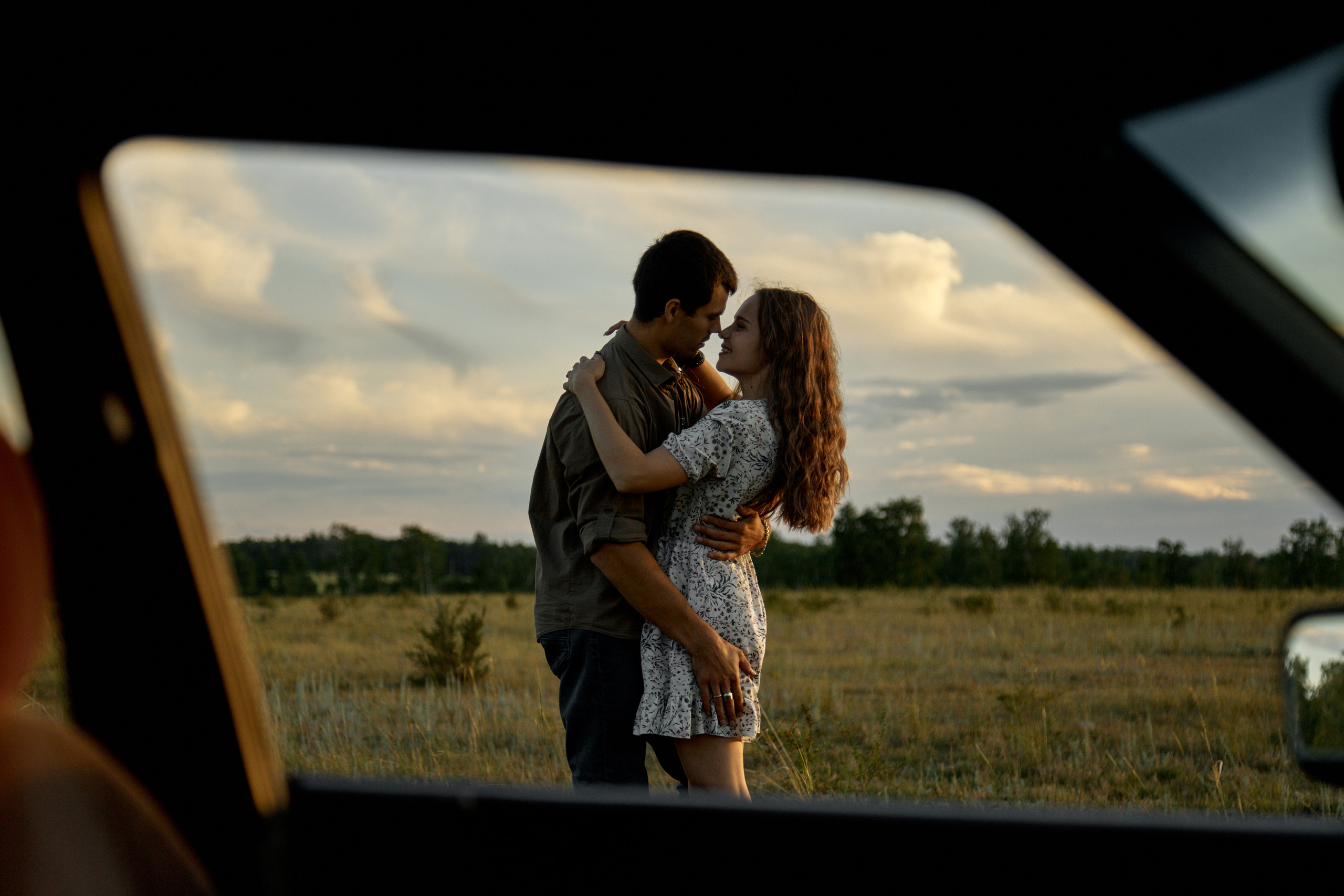 Руслан и Вероника — Love-story с фактурной тачкой. Фотограф Челябинск — Кирилл Устюжанин