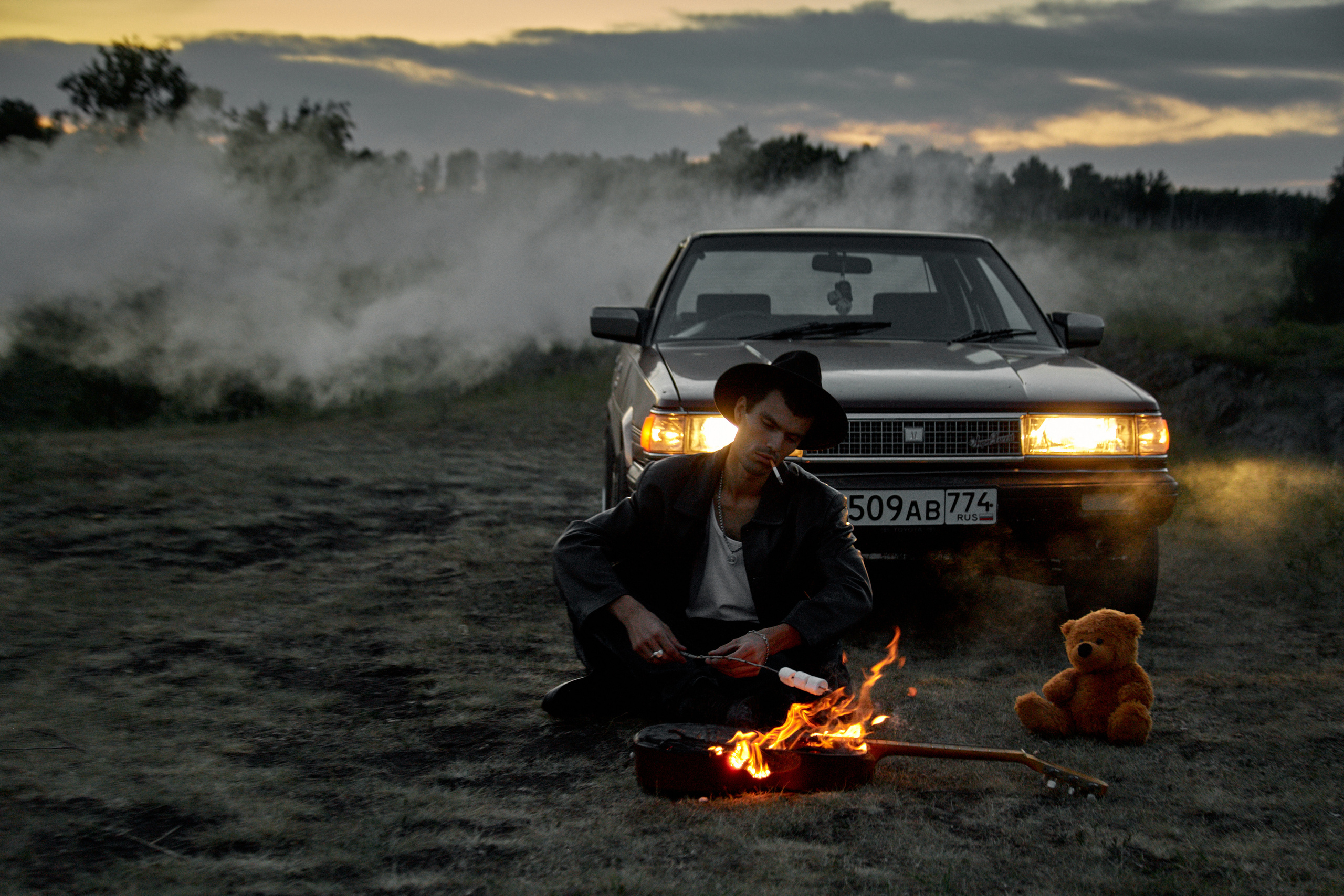 Руслан и Вероника — Love-story с фактурной тачкой. Фотограф Челябинск — Кирилл Устюжанин