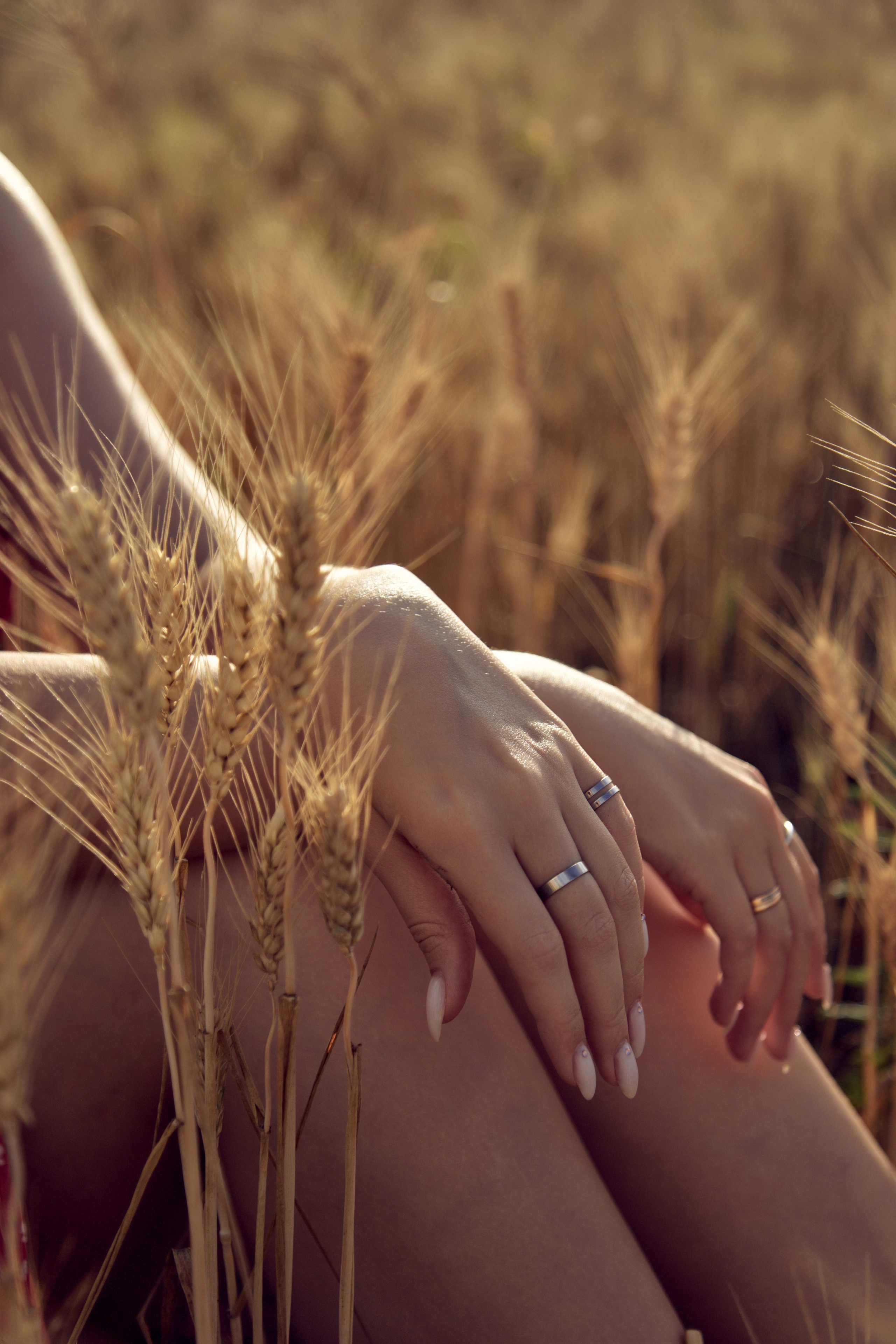 Анастасия — портреты в поле. Фотограф Челябинск — Кирилл Устюжанин