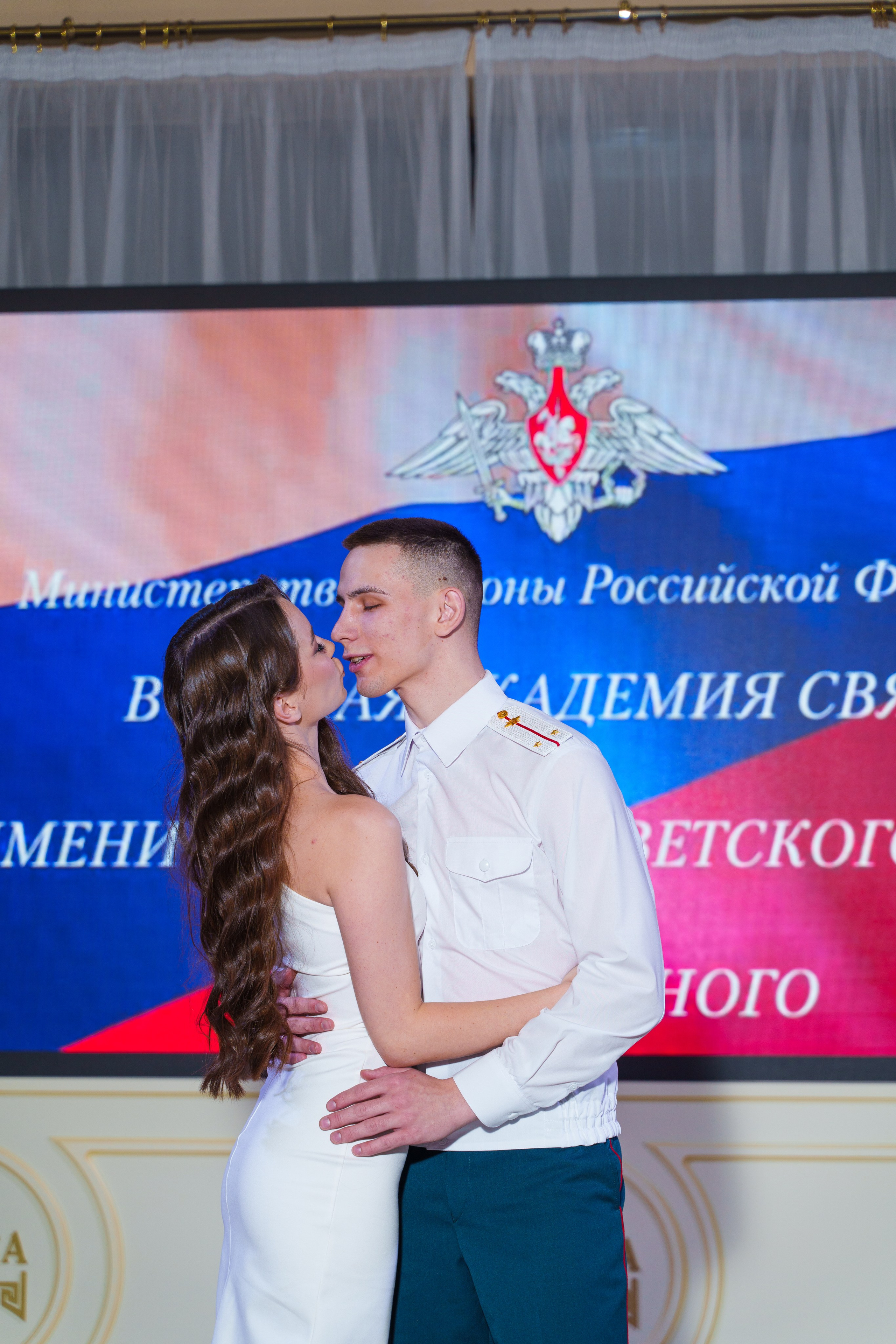 Фотосъемка выпуска военной академии и вручение дипломов