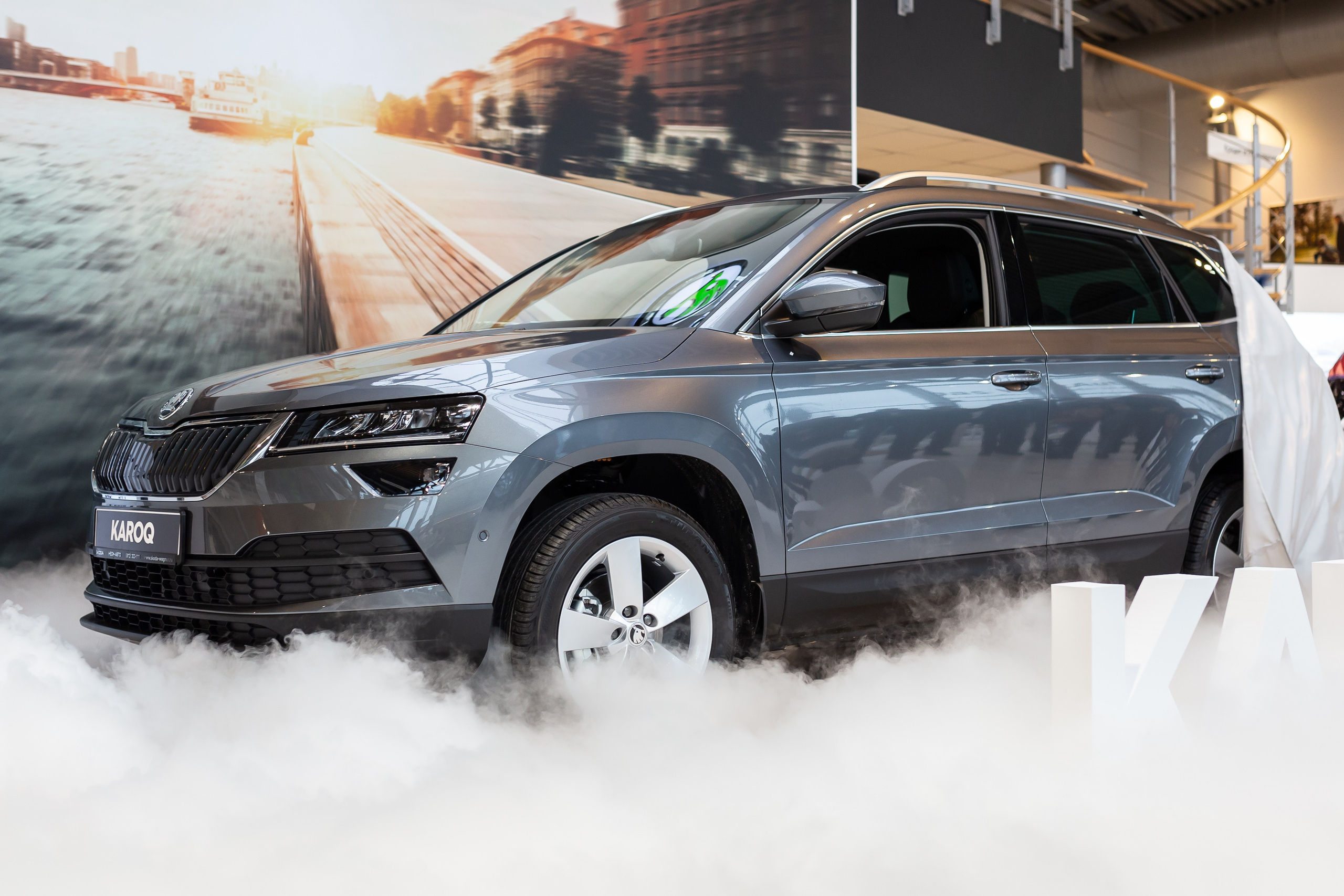 Презентация Škoda Karoq. Свадебный и Репортажный фотограф в Санкт-Петербурге