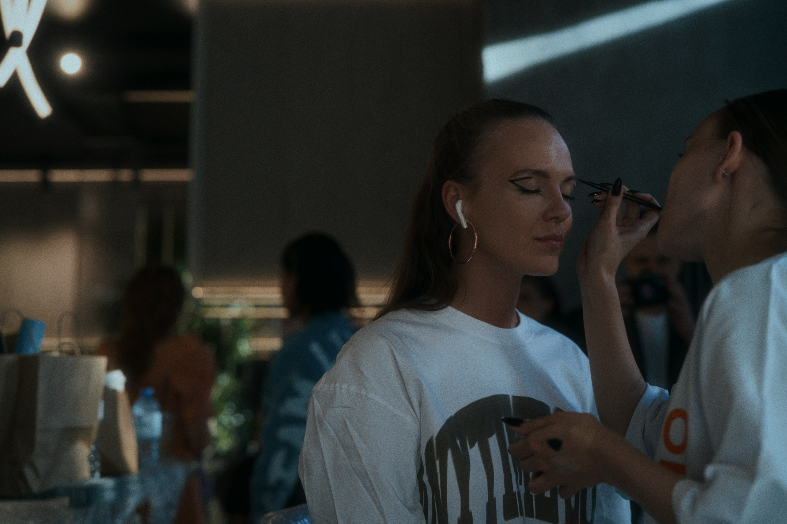 Vomi (backstage). Фотограф Юрин Евгений