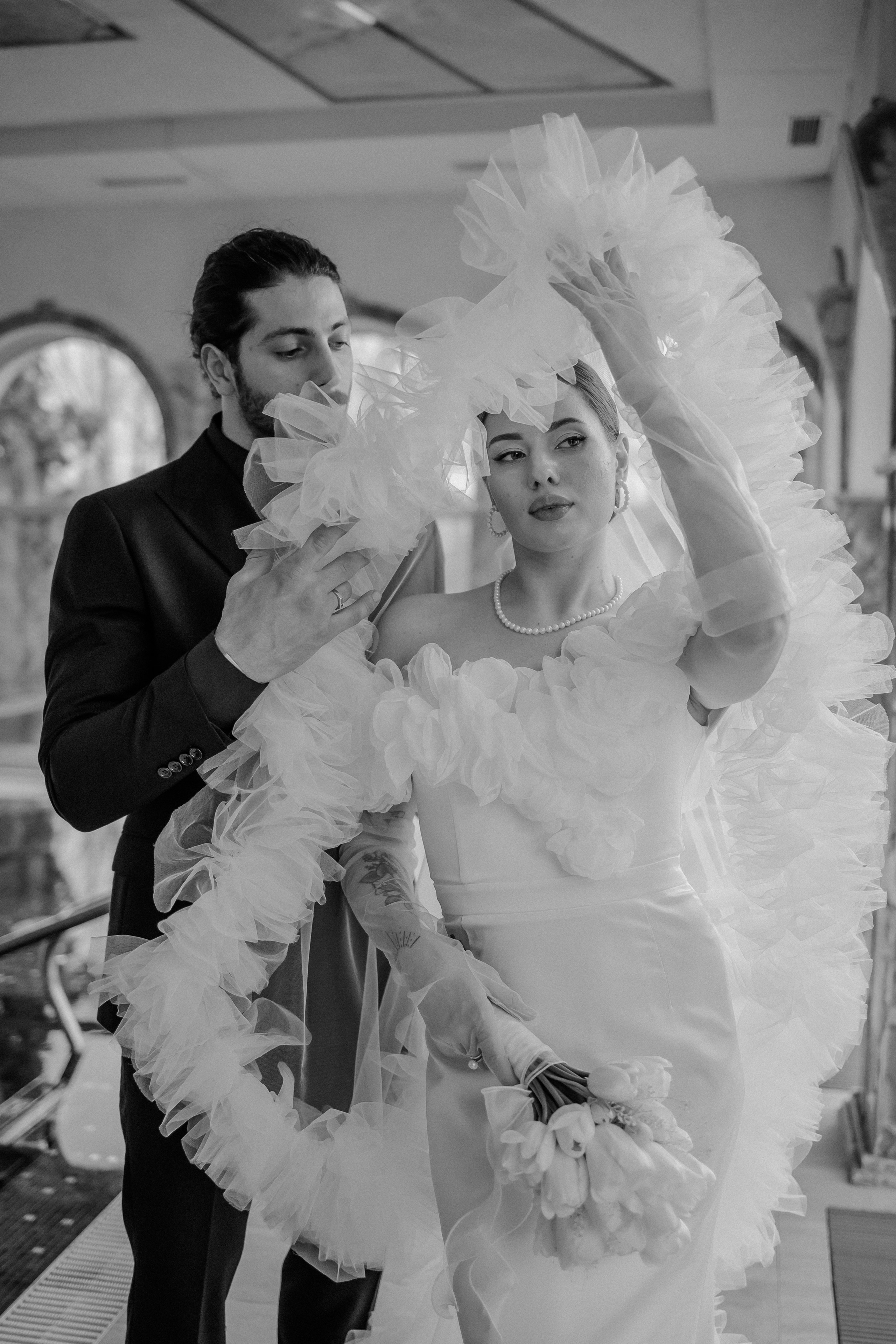 Аль-Барр и Наташа. Невероятная история. Свадебная фотография. Арина Рубах