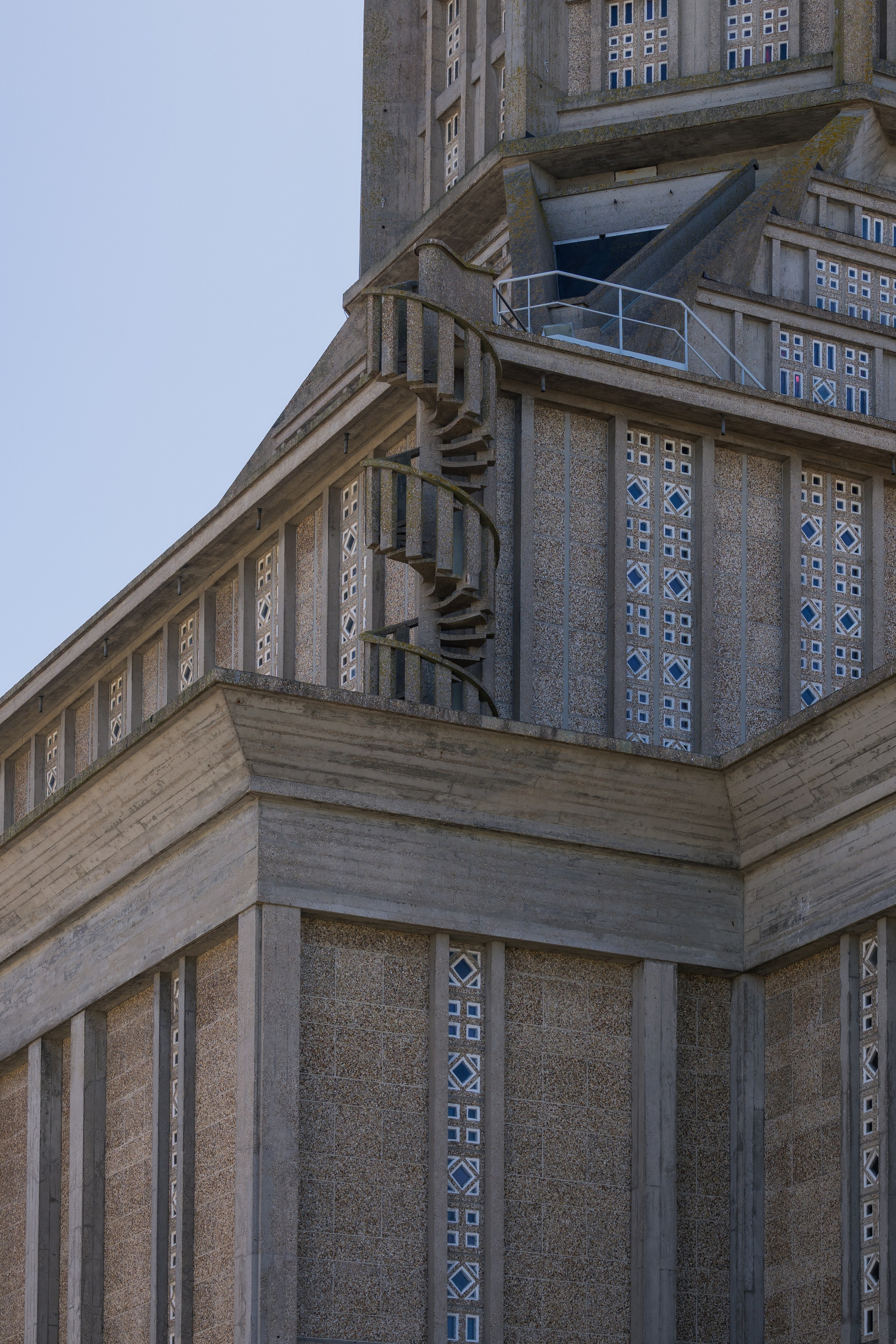 L’église Saint-Joseph du Havre | Le Havre, France. Архитектурный фотограф Кирилл Цыбенко. Работаю в Москве и по всей России