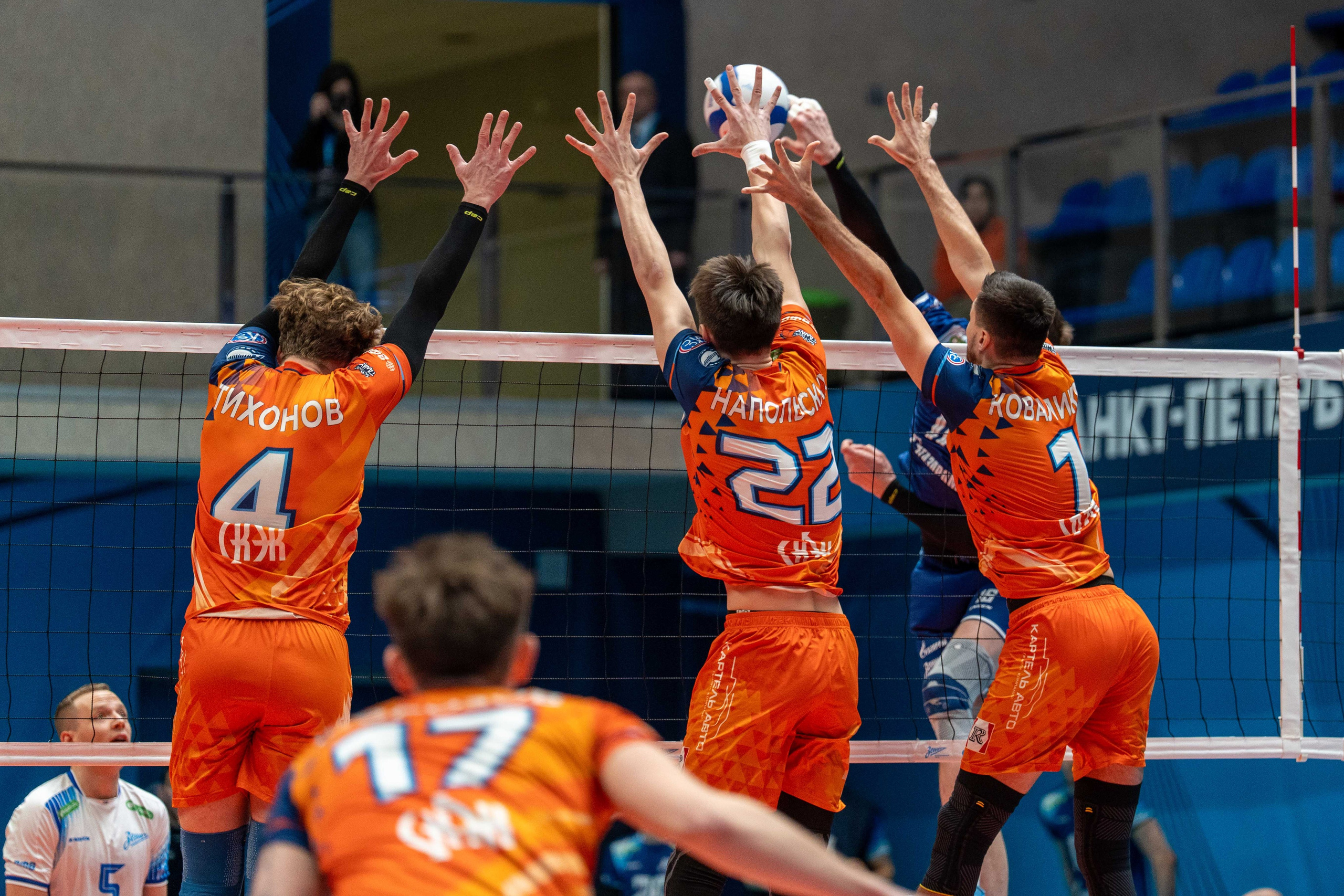 Зенит Санкт-Петербург — Кузбасс: фотогалерея матча мужской Суперлиги | Антон Гауф. Спортивный фотограф в Санкт-Петербурге | Антон Гауф