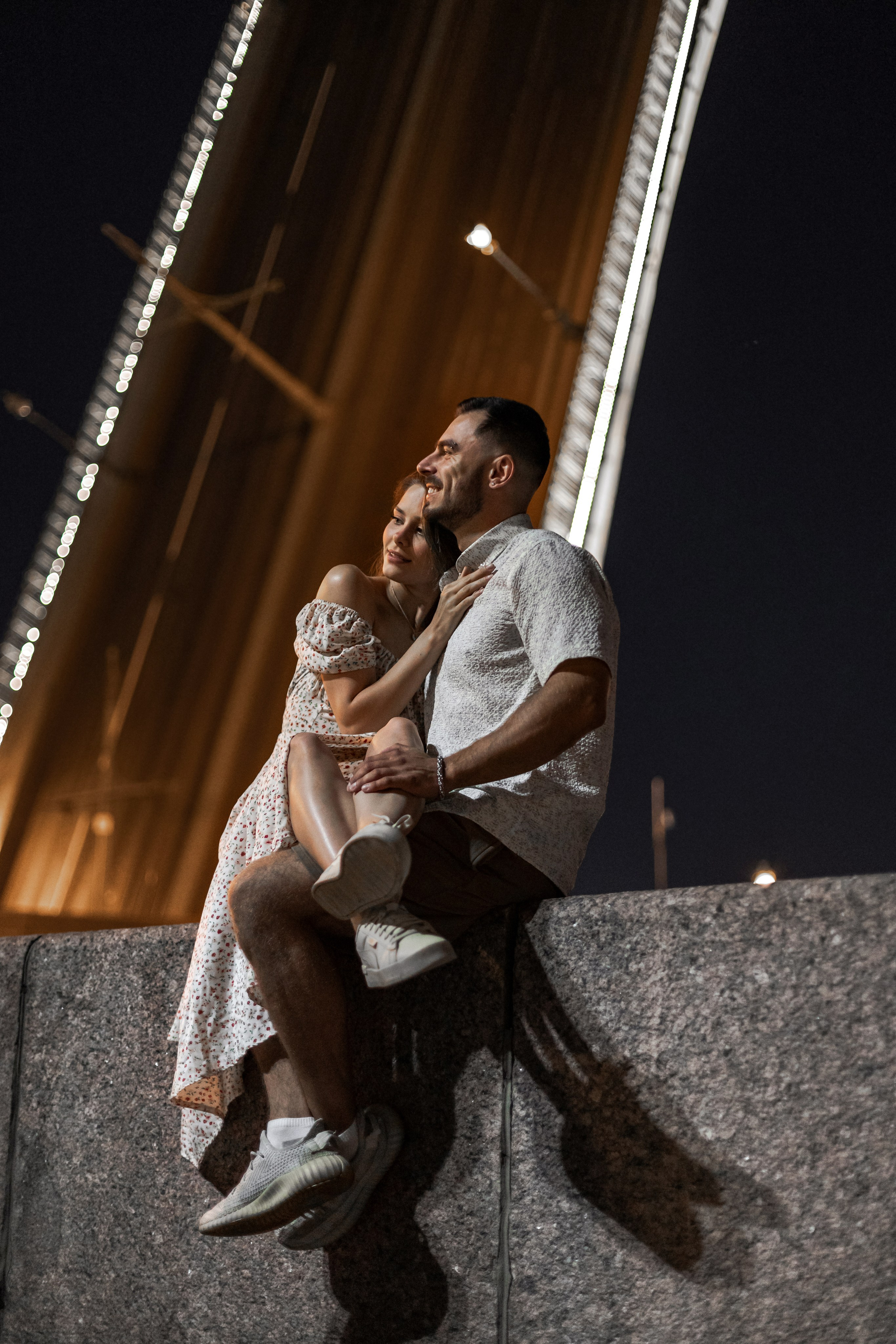 Ночь. Мосты. Любовь. Свадебный и портретный фотограф в Санкт-Петербурге Надежда Чечулина