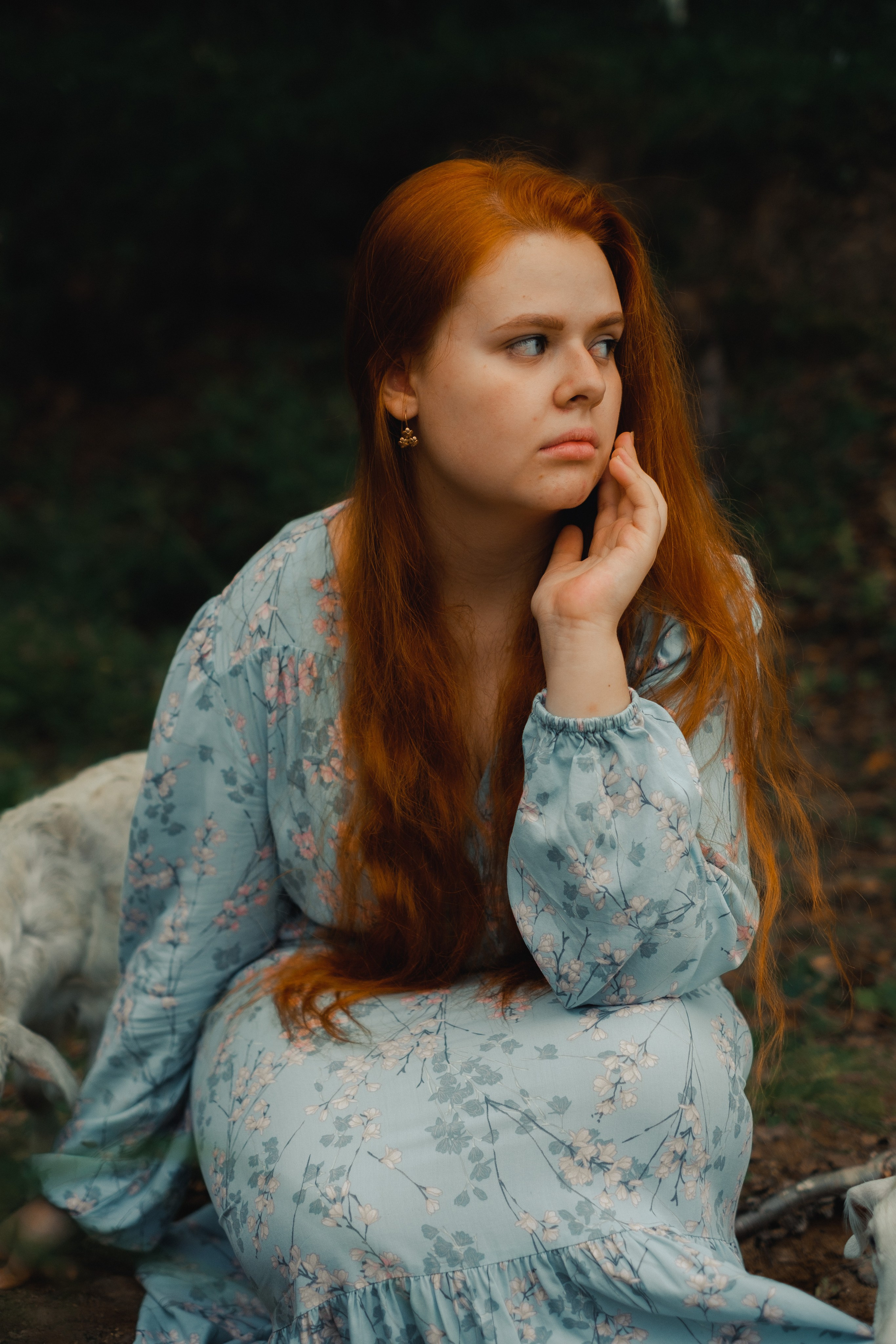 Мария и козы. Фотограф Благовещенска Яна