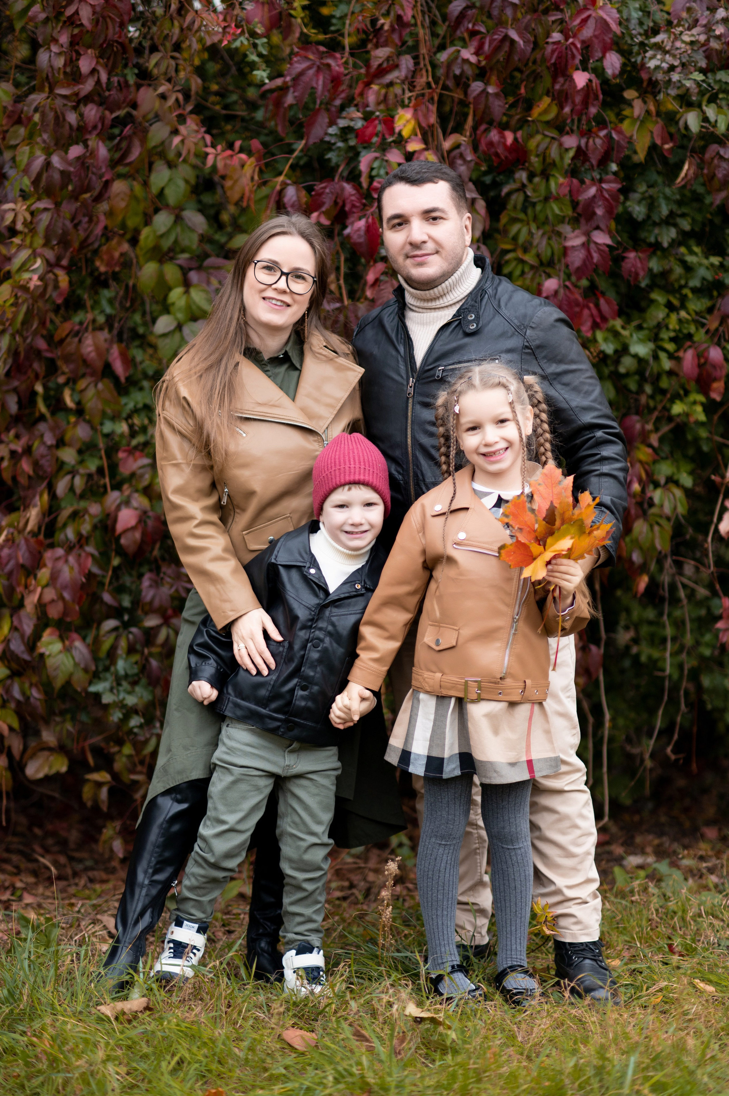 Семья Осенняя Фотосессия. Портретный фотограф в г. Москва Солнцево Яковлева Анастасия