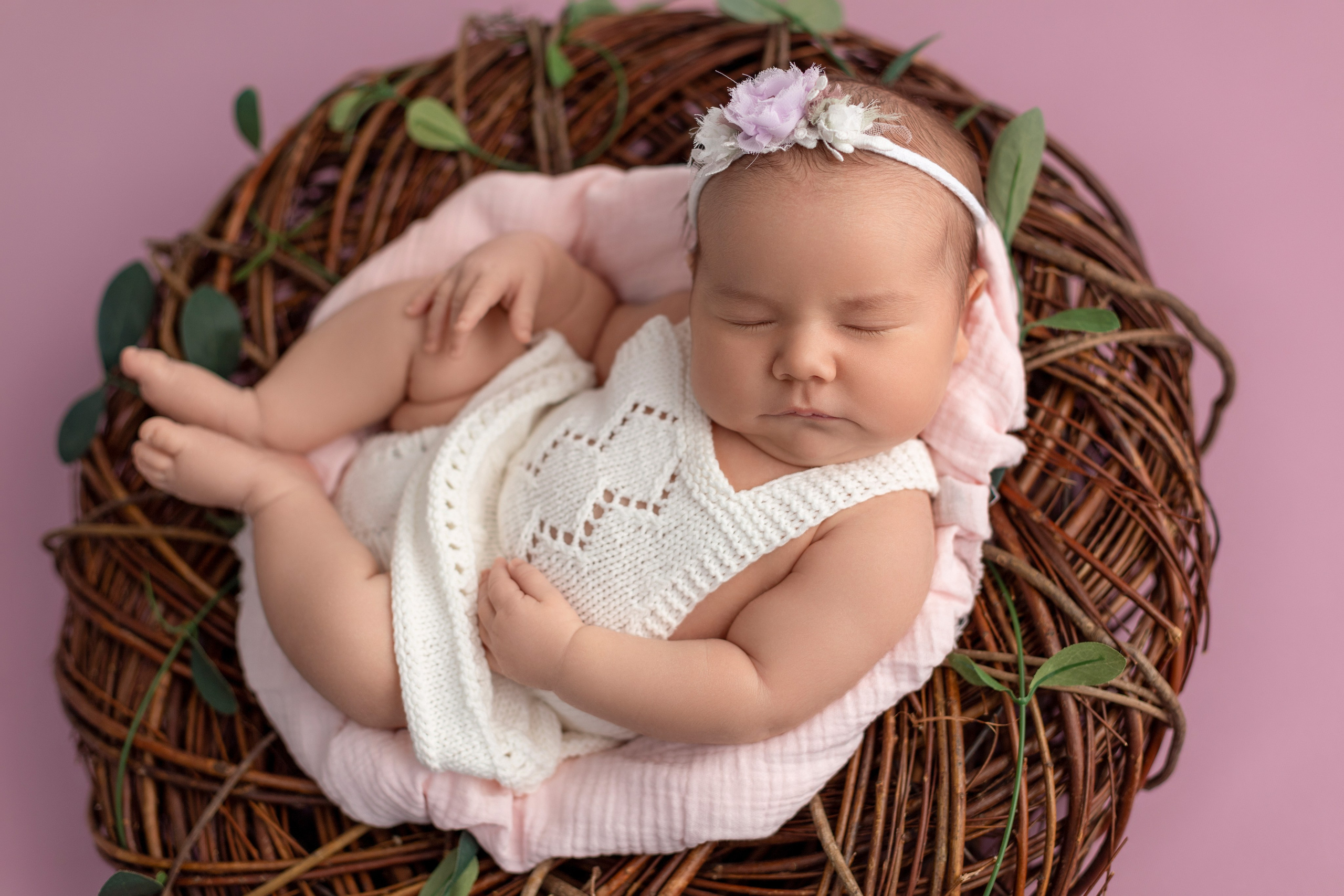 Василиса, 20 дней. Фотограф новорожденных в Нижнем Новгороде Надежда Кадылкина