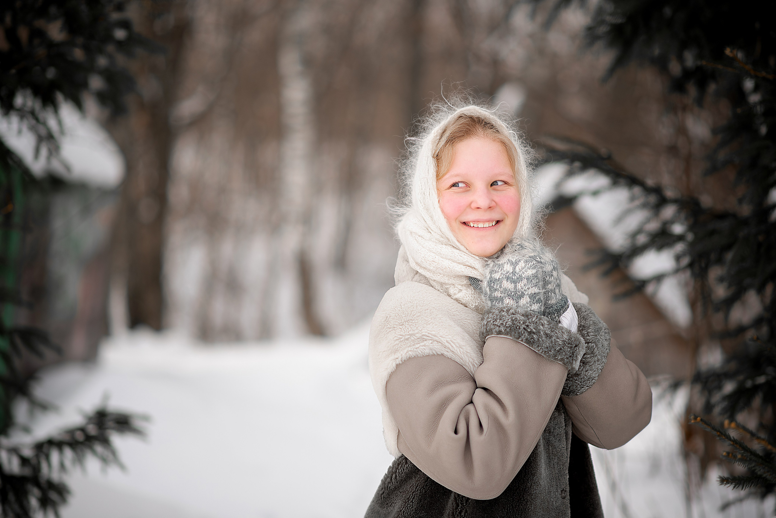 Тематическая семейная фотосессия в деревне. Семейный и детский фотограф в Туле Светлана Воронкова