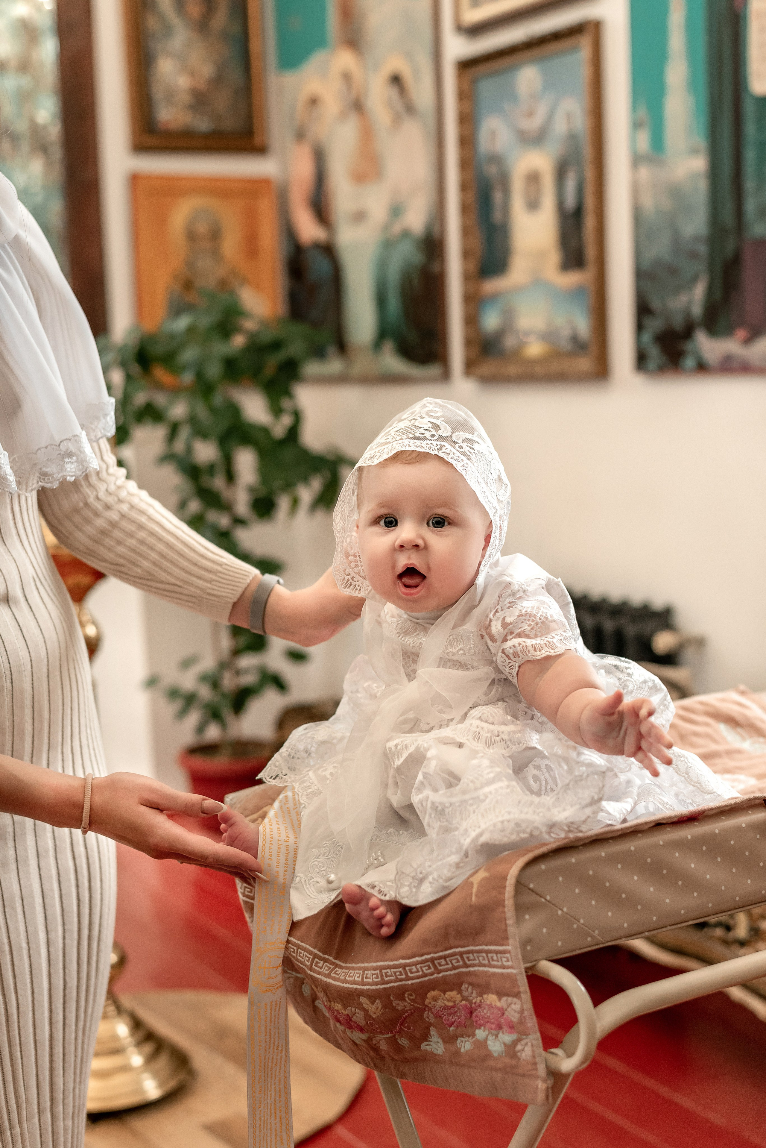 Крещение Алисы. Семейный и детский фотограф Наталья Горда