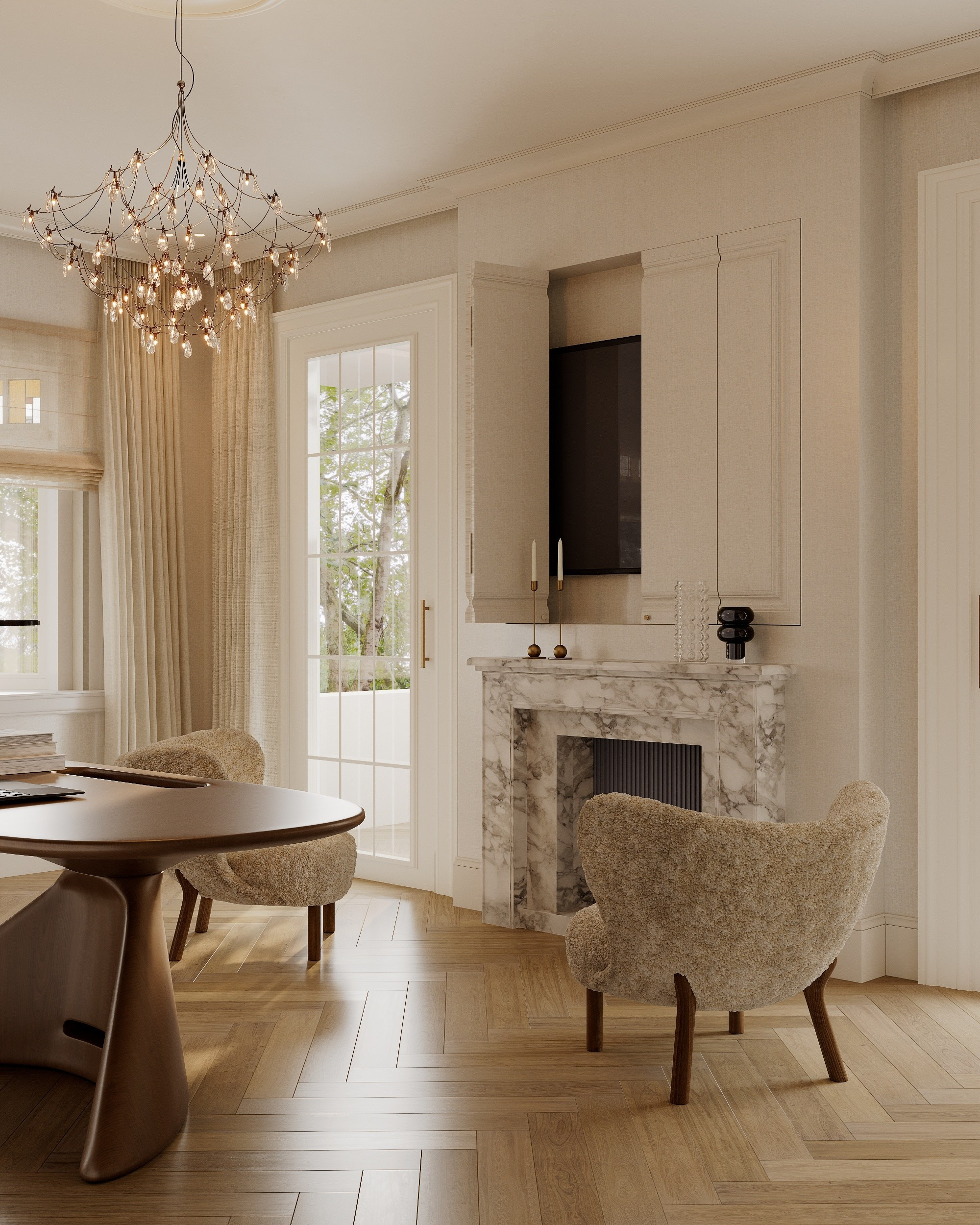 Personal office / Amsterdam. Solovets visualization