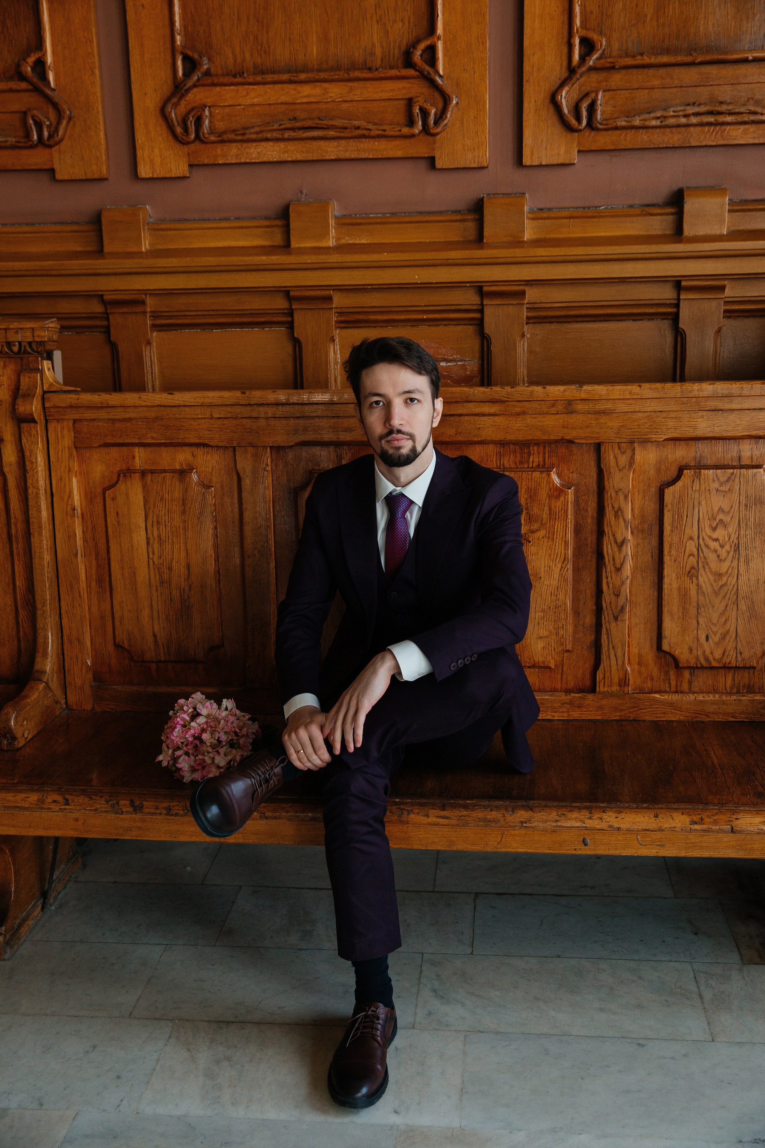 Первый ЗАГС и Фотосессия на Витебском в апреле. Свадебный фотограф в Санкт-Петербурге Вика Стукачева