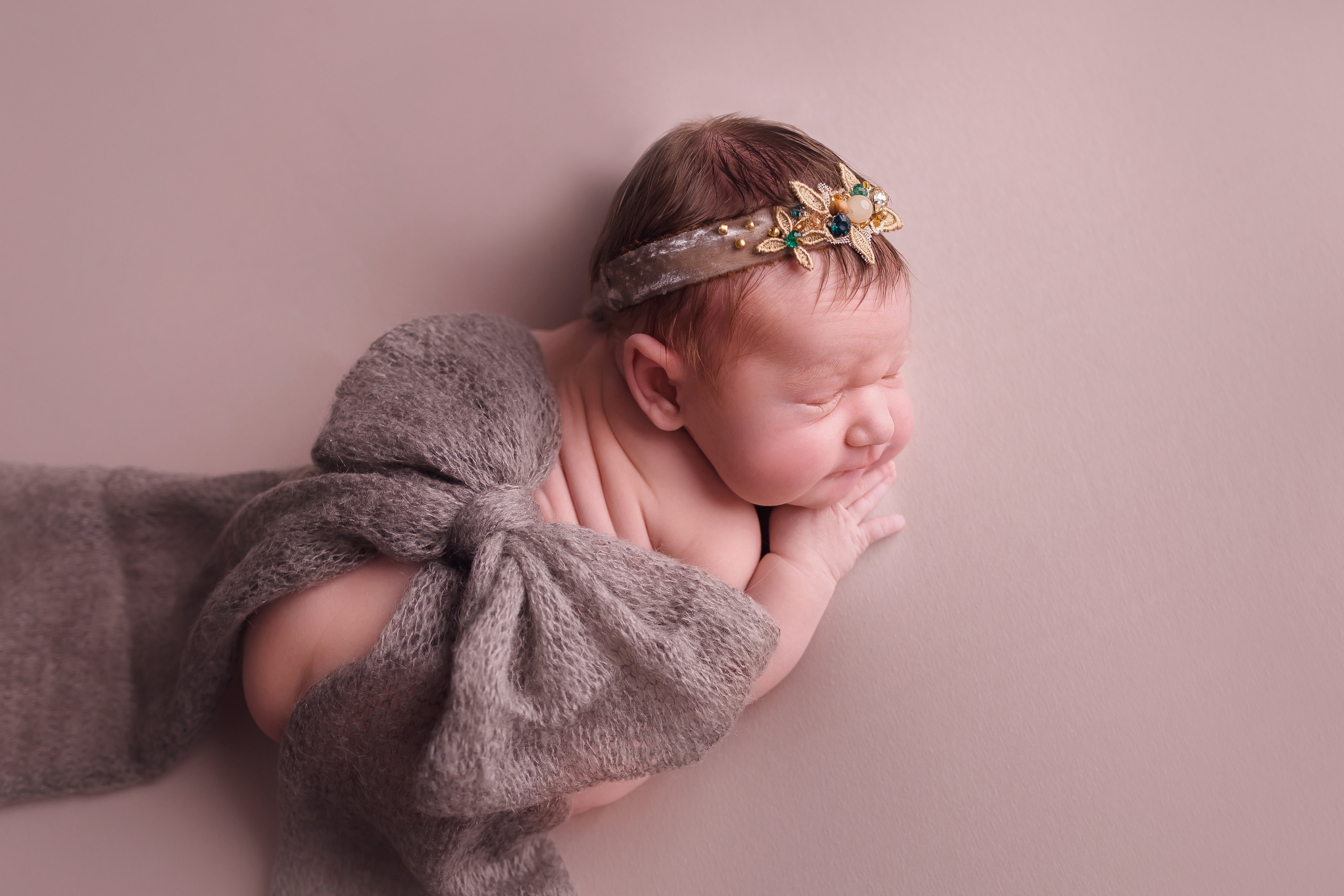 Малышка Еся. Фотограф Новорожденных и беременности г. Тюмень