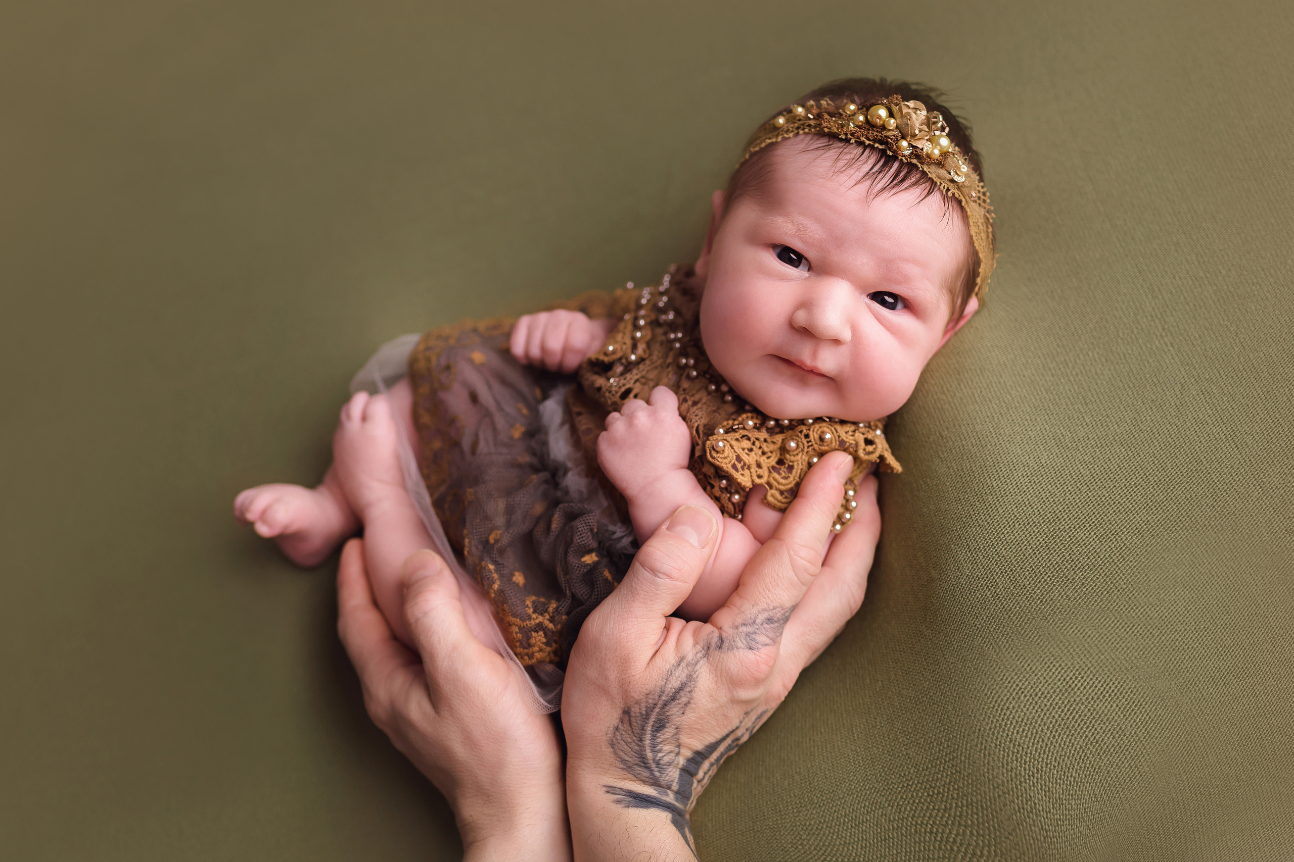 Малышка Еся. Фотограф Новорожденных и беременности г. Тюмень