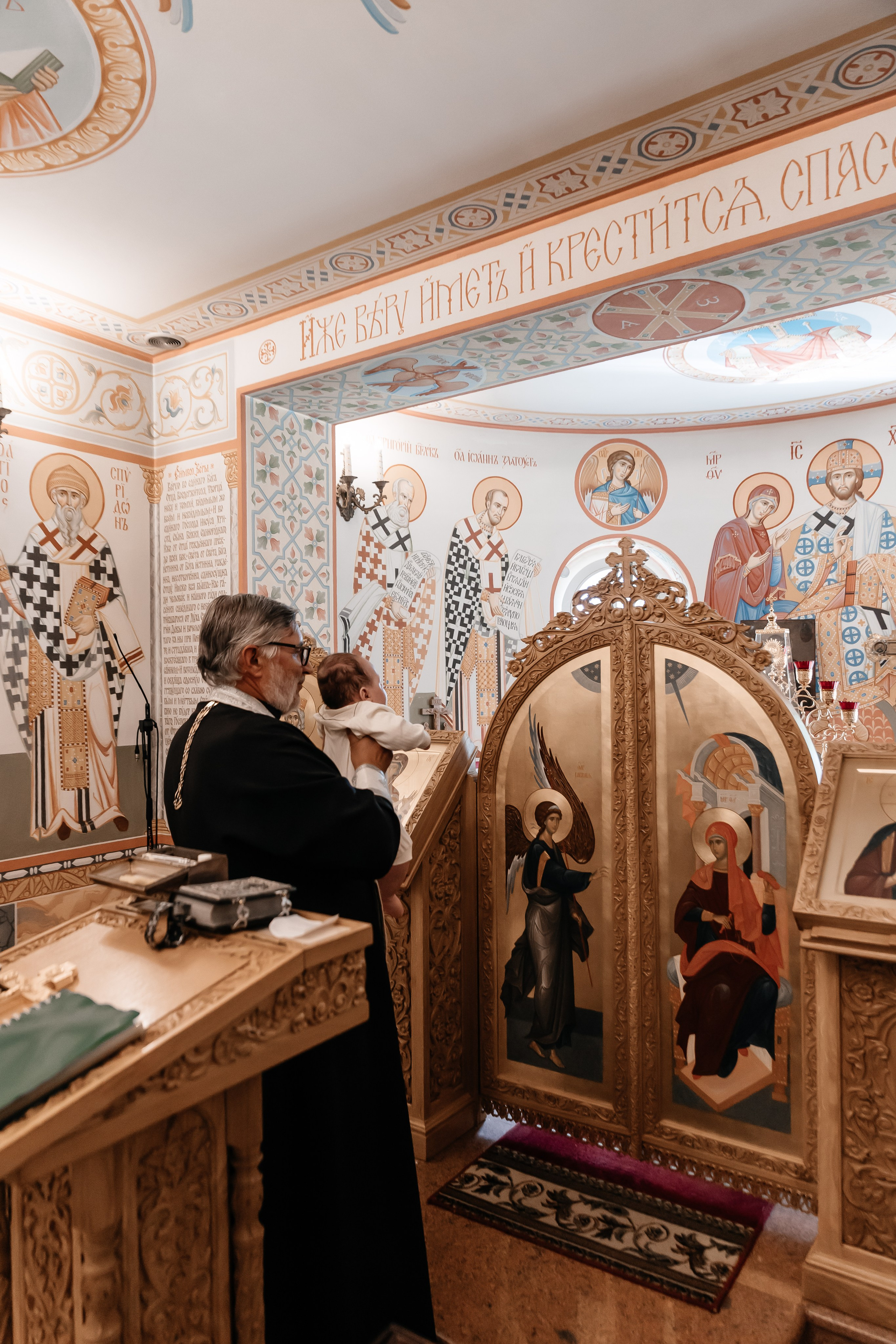 Крещение Максима. Семейный фотограф Минск Усова Ольга