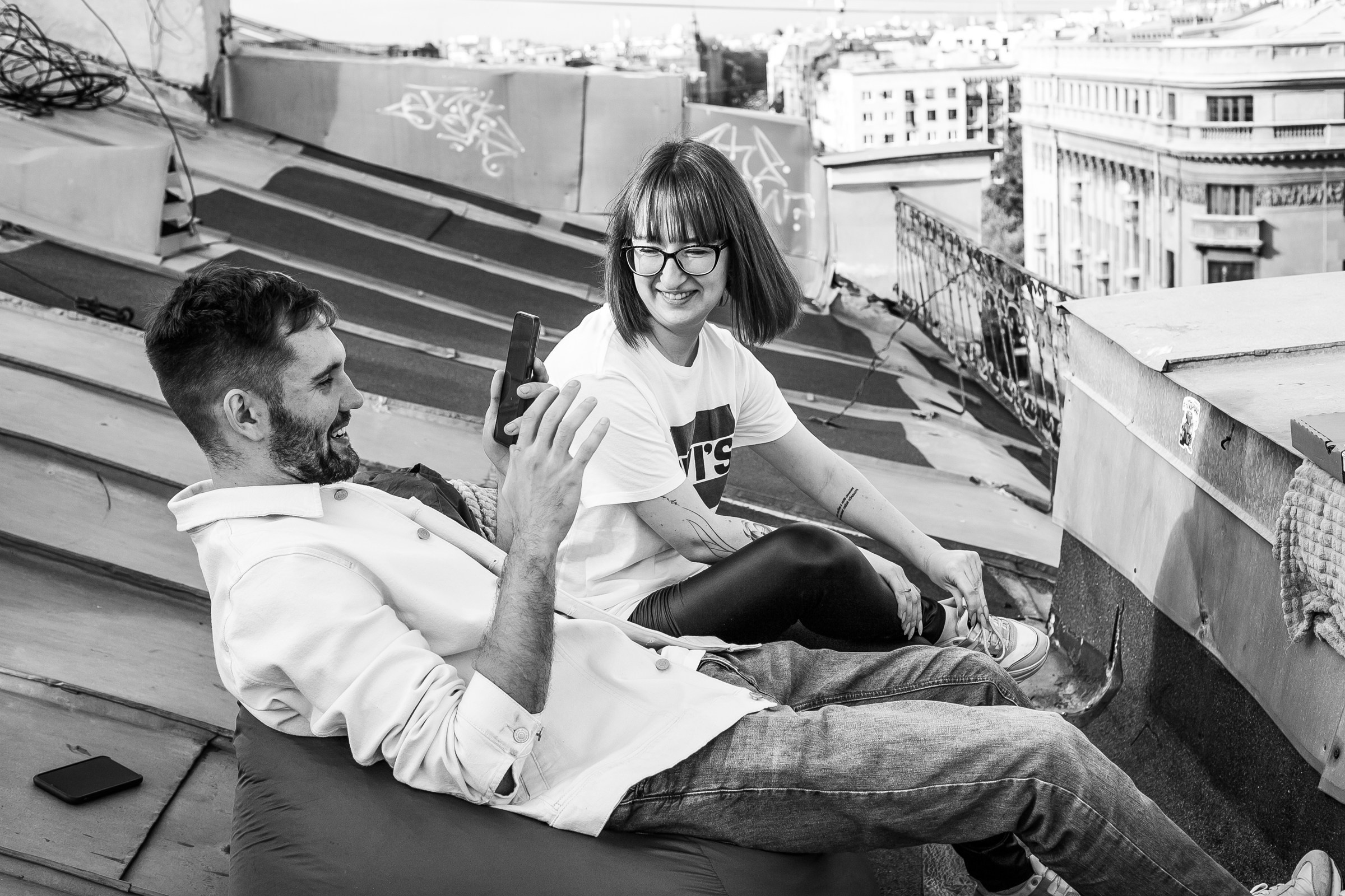 Свидание на крыше. Фотограф в Санкт-Петербурге Юлия Ласкари