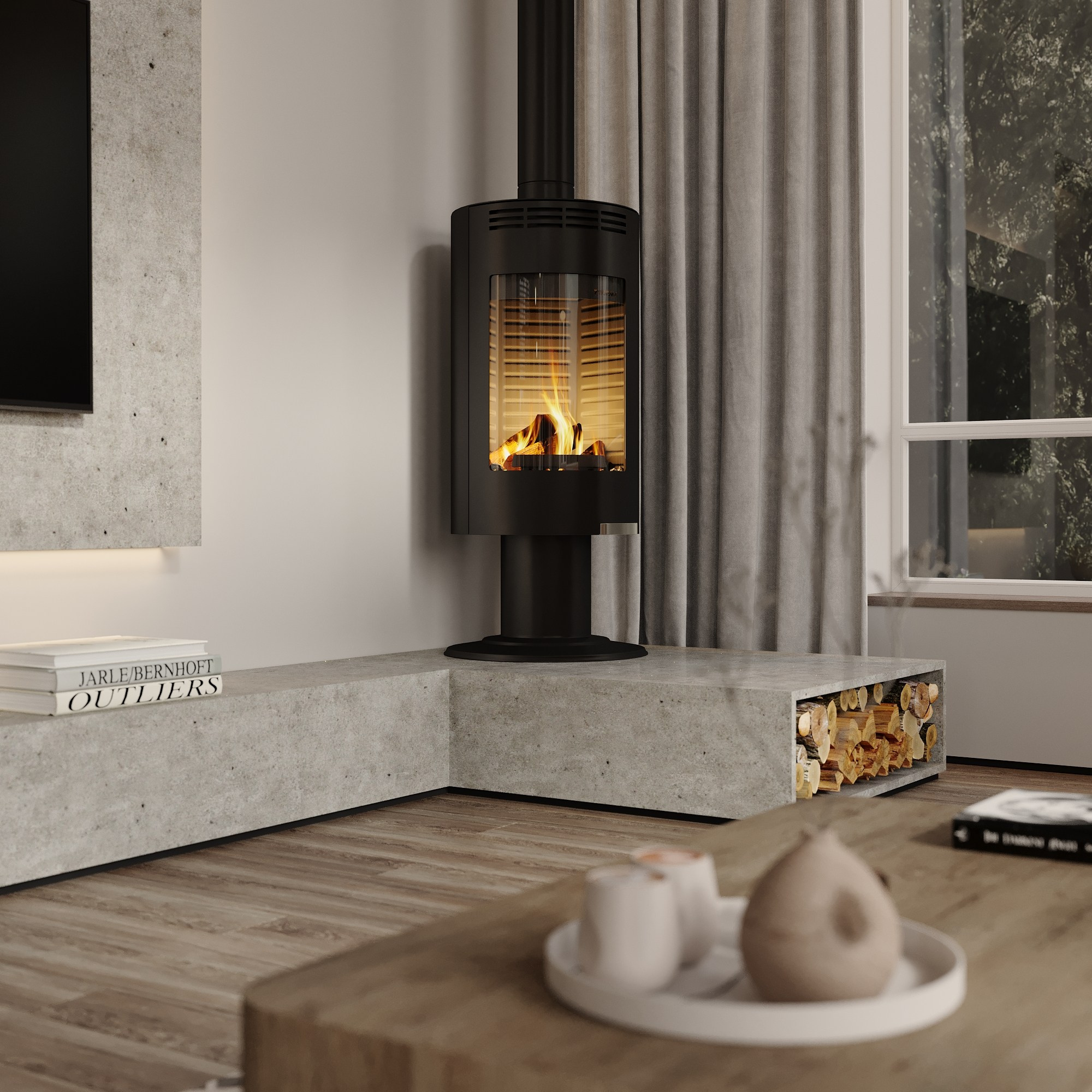 Загородный дом 150 м². Дизайнер интерьера Еремина Юлия