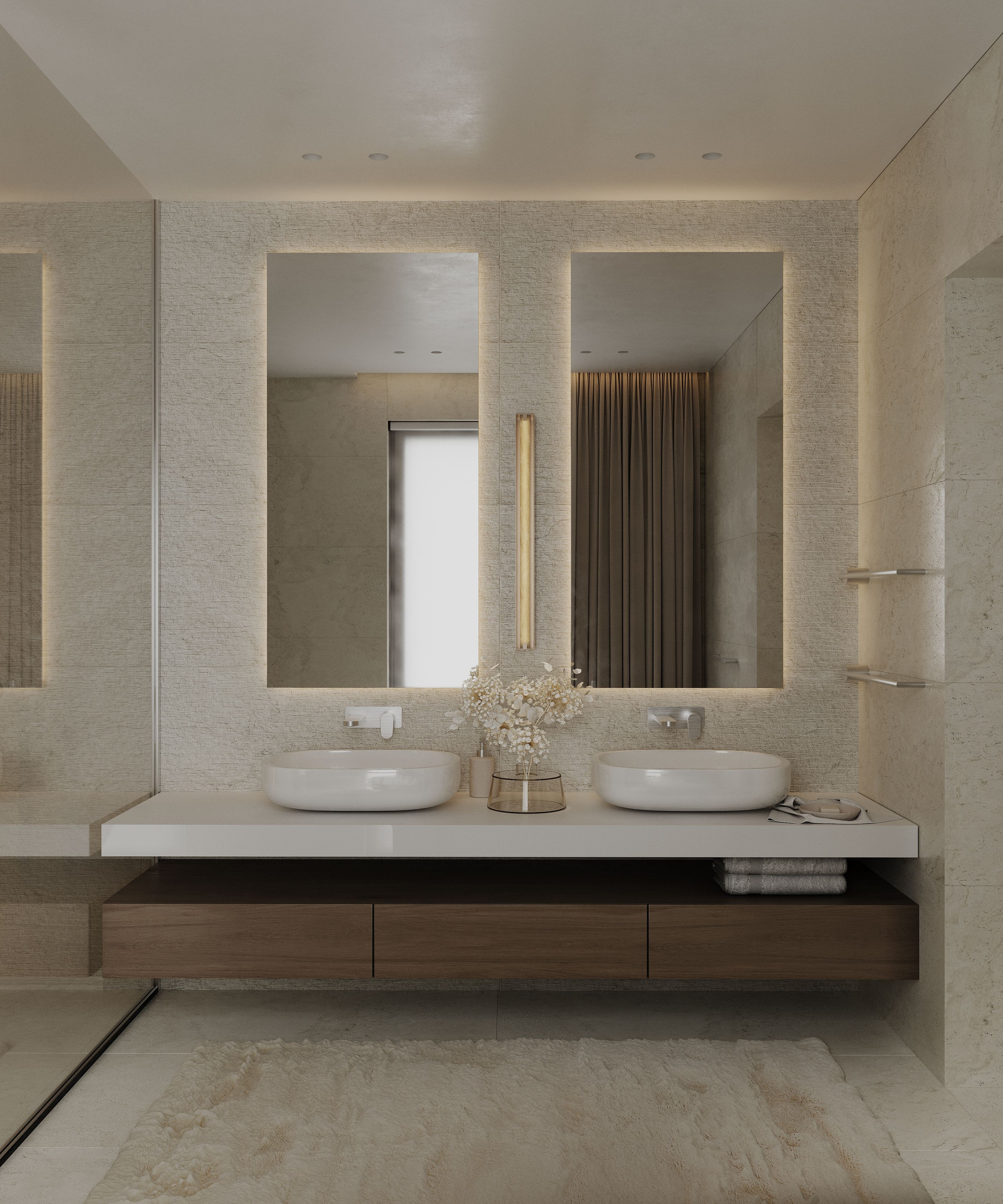 Мастер-спальня. Дизайнер интерьера Еремина Юлия