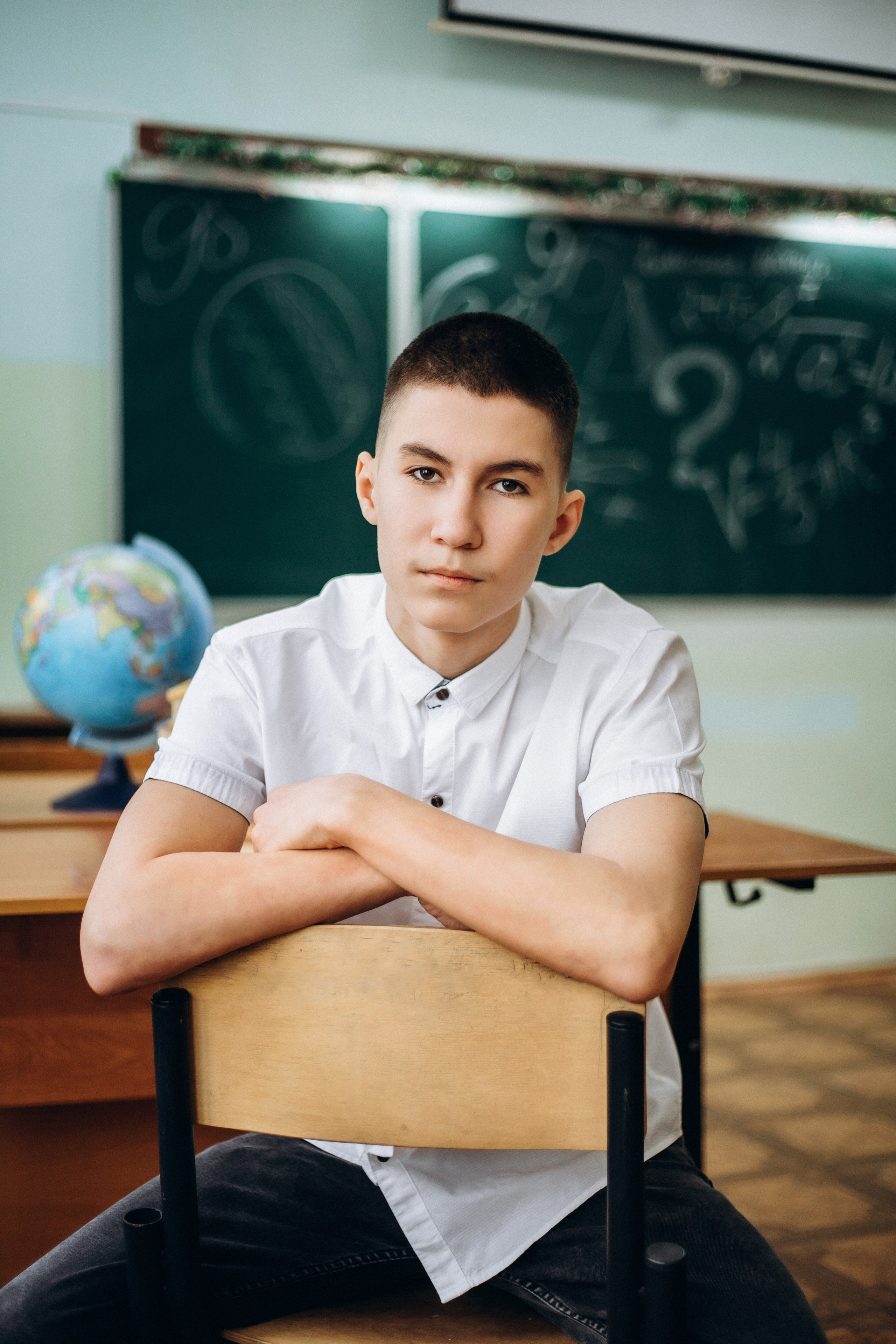 Выпускной класс на альбомы в школе. Портретный и семейный фотограф в Саратове Елена Шустова