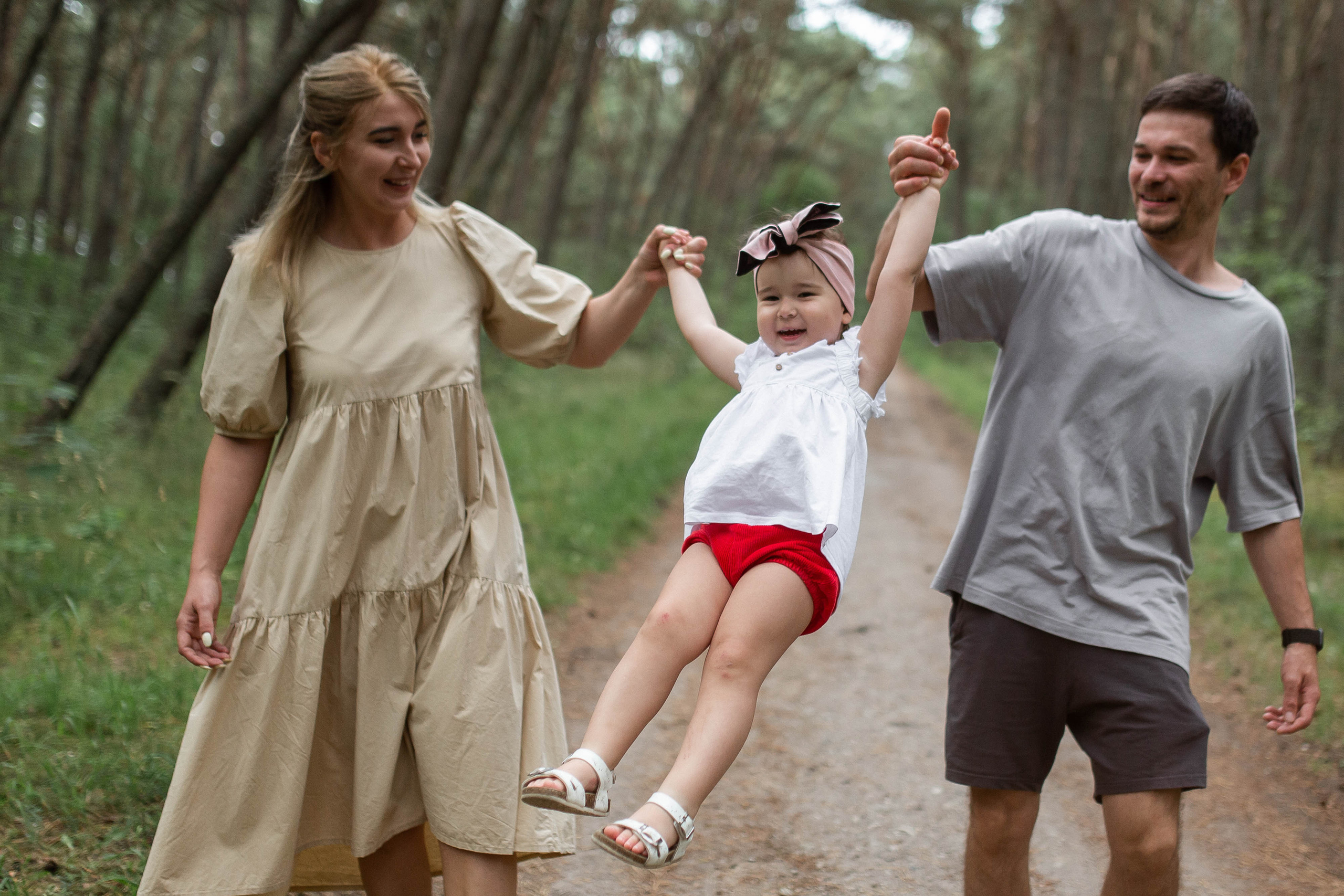 «Лесная семейная история». Свадебный и семейный фотограф в Калининграде Ольга Мешечкова