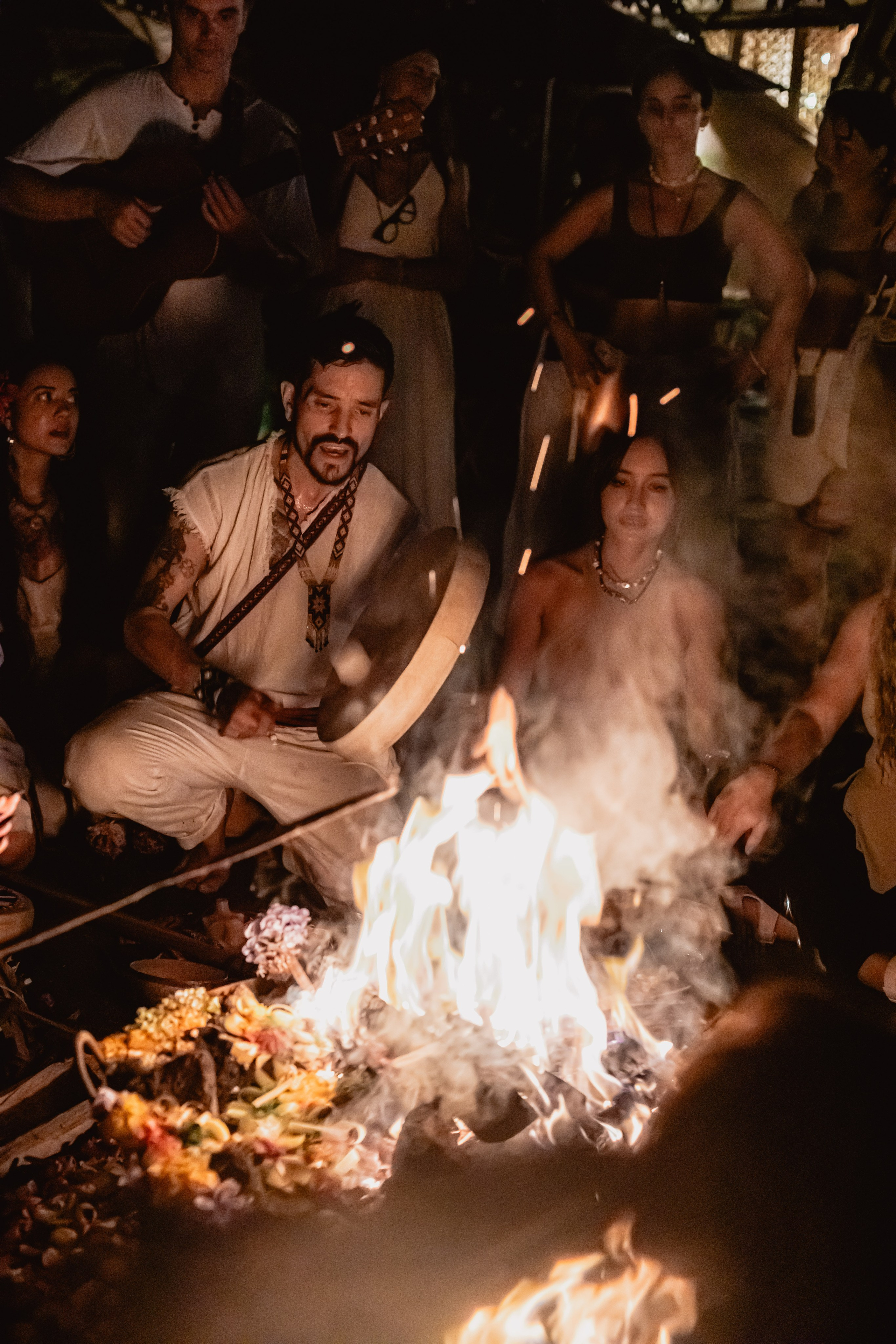 Cacao ceremony Full moon jan w Juan. Mariam Bagdasaryan