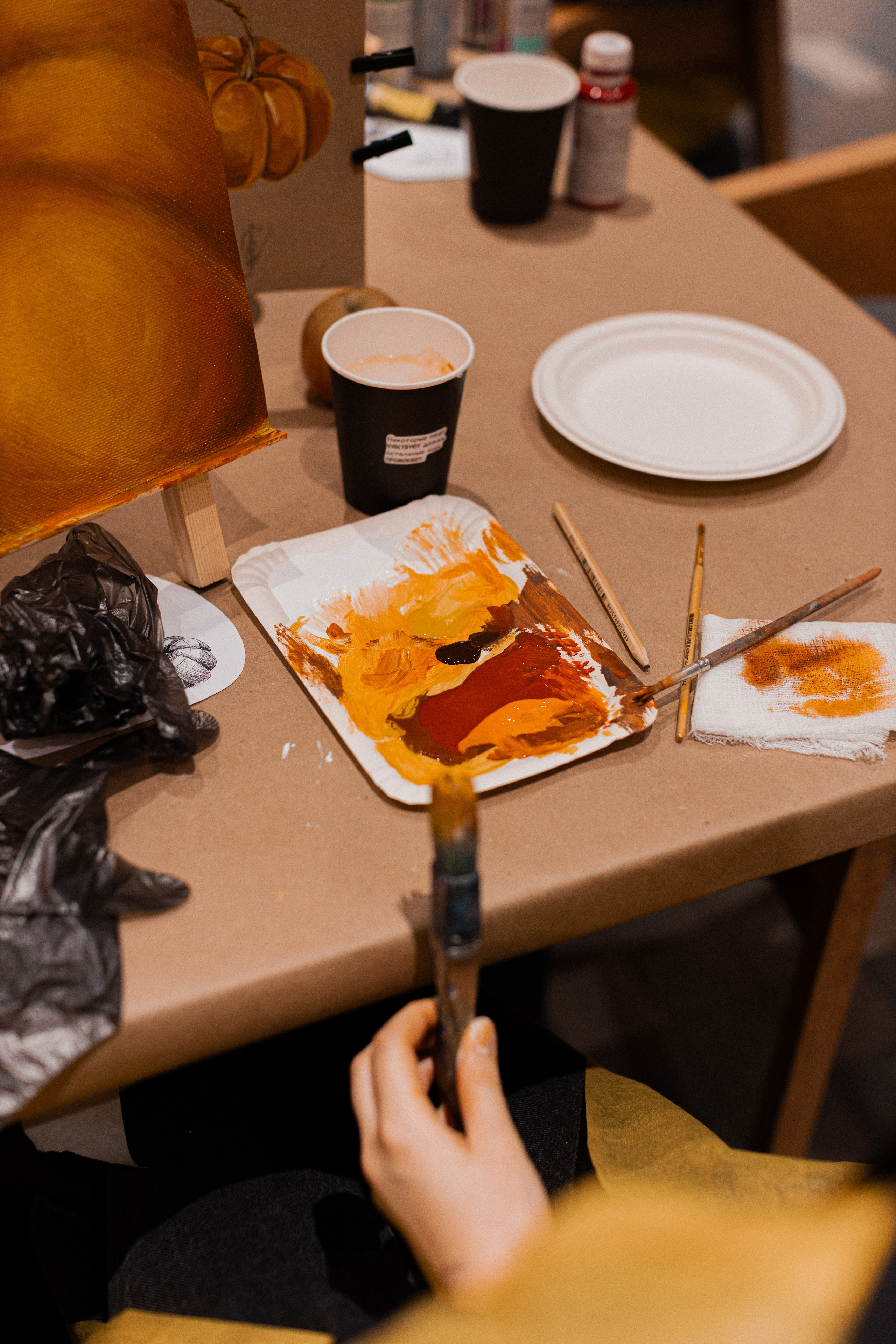 Мк Тыквы. Анастасия Ракчеева Художник