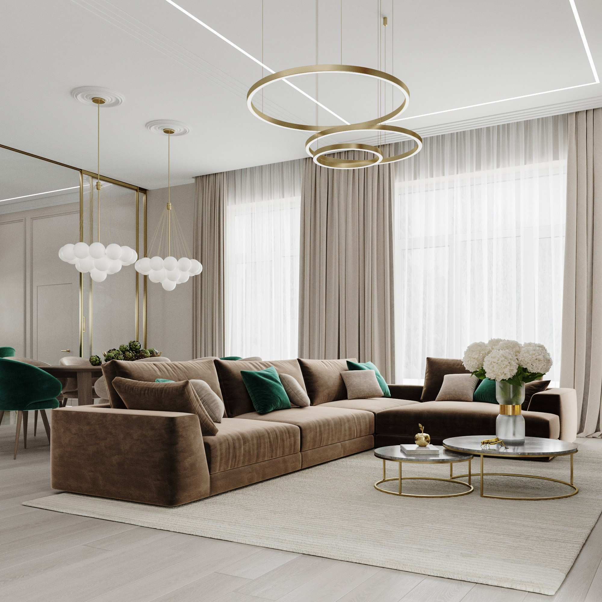 House 240 sq m. Профессиональный дизайнер интерьера