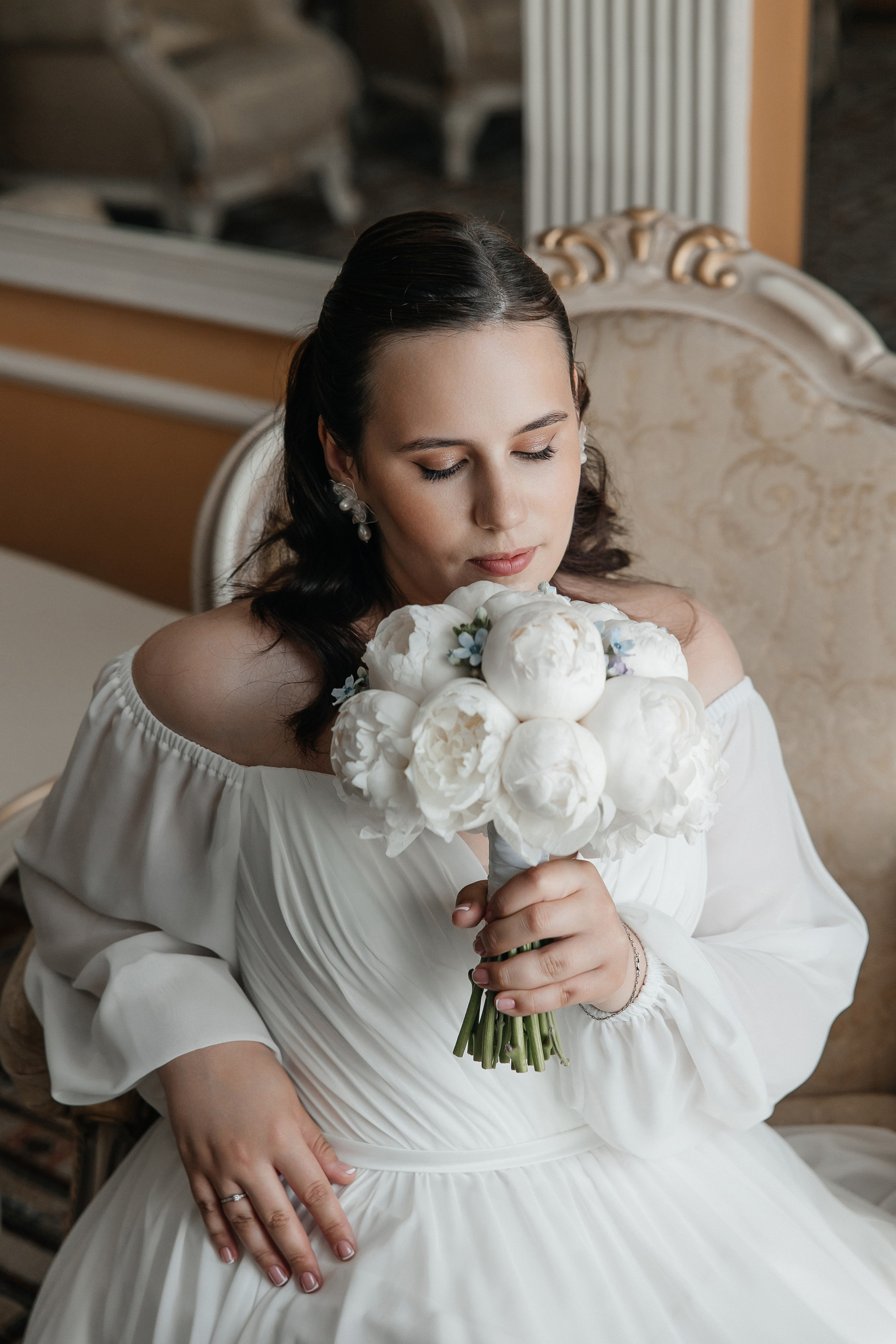 Регистрация брака во Дворце Бракосочетания 1. Свадебный фотограф в Москве Дарья Олендарёва