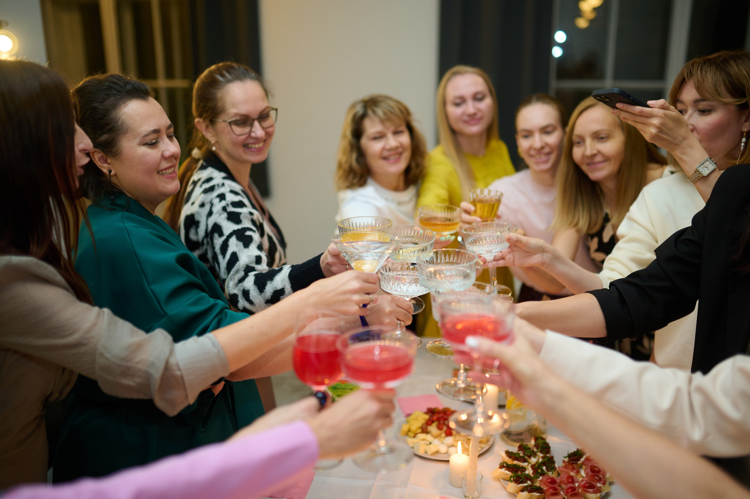 Квартирник. День рождения в Лофте. Фотограф в Санкт Петербурге Александра Вильдгрубе
