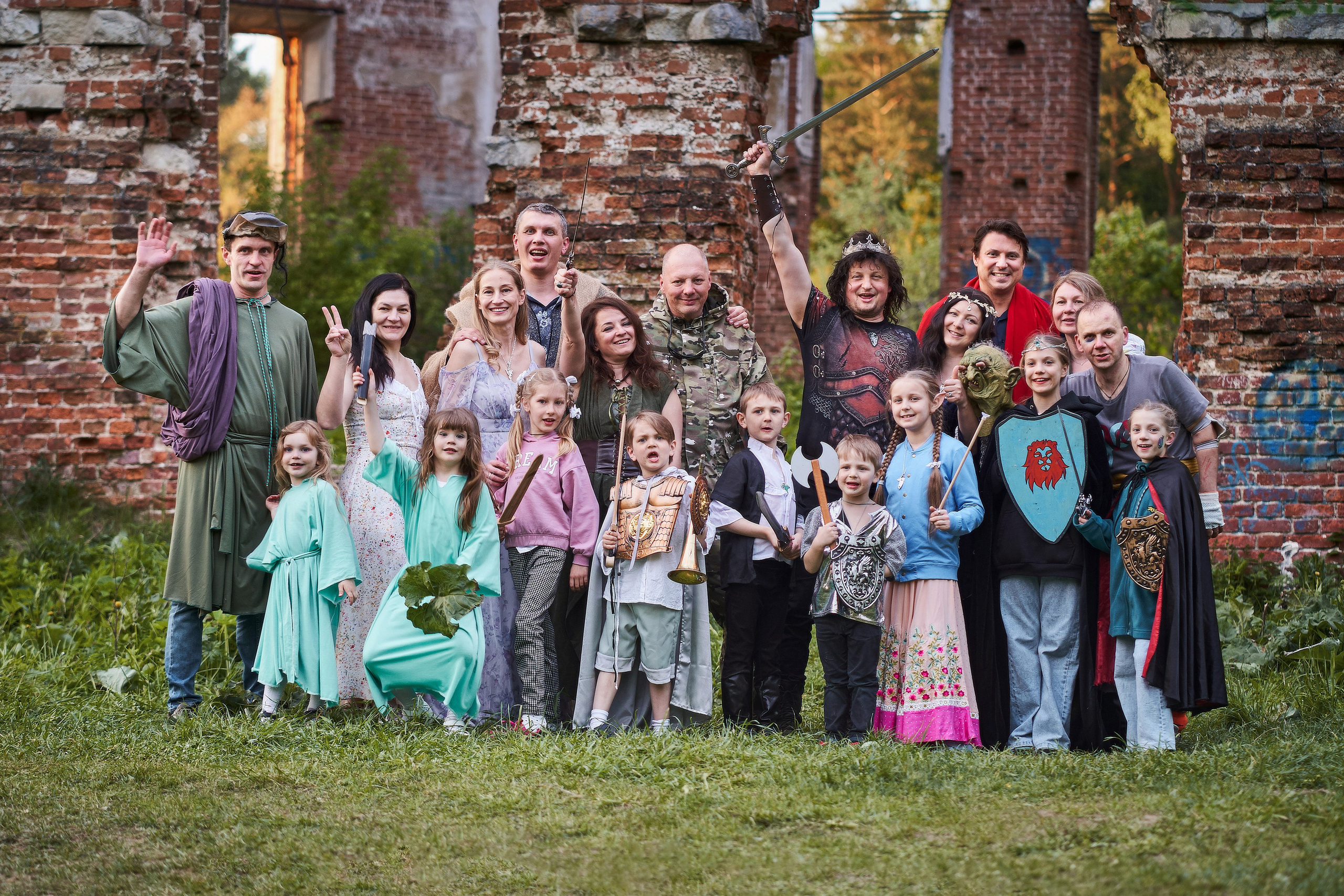 День Рождения в стиле Властелина Колец. Фотограф в Москве Нафиков Руслан. Репортажная съемка, Портрет