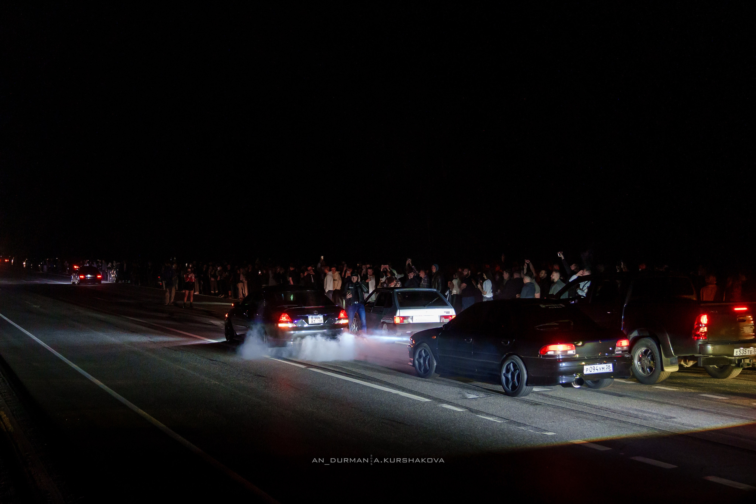 Night drag 25'. Фотограф, видеограф и пилот дрона на Байкале
