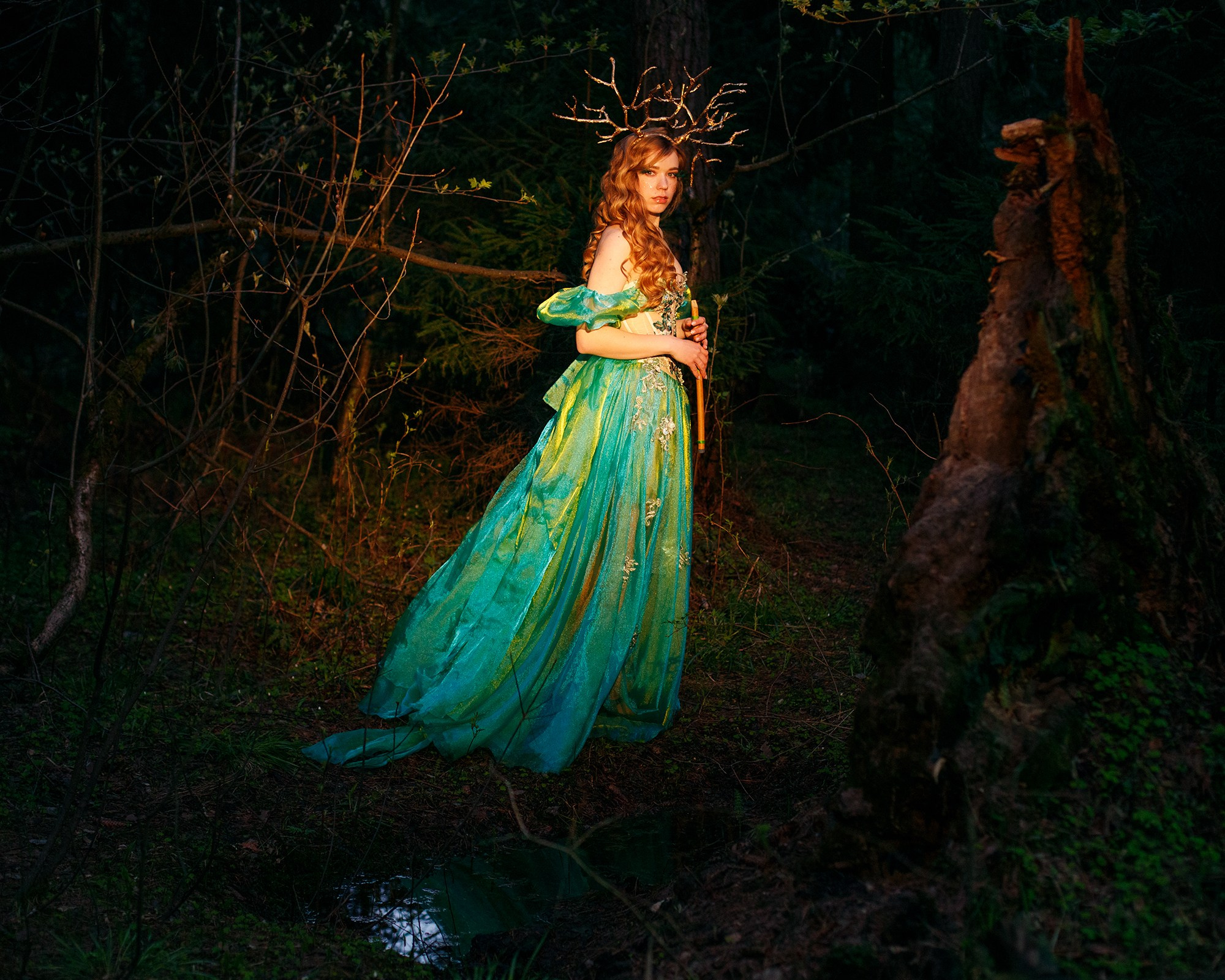 Бельтайн-ночь костров. Необычные портретные фотосессии под ключ в Москве