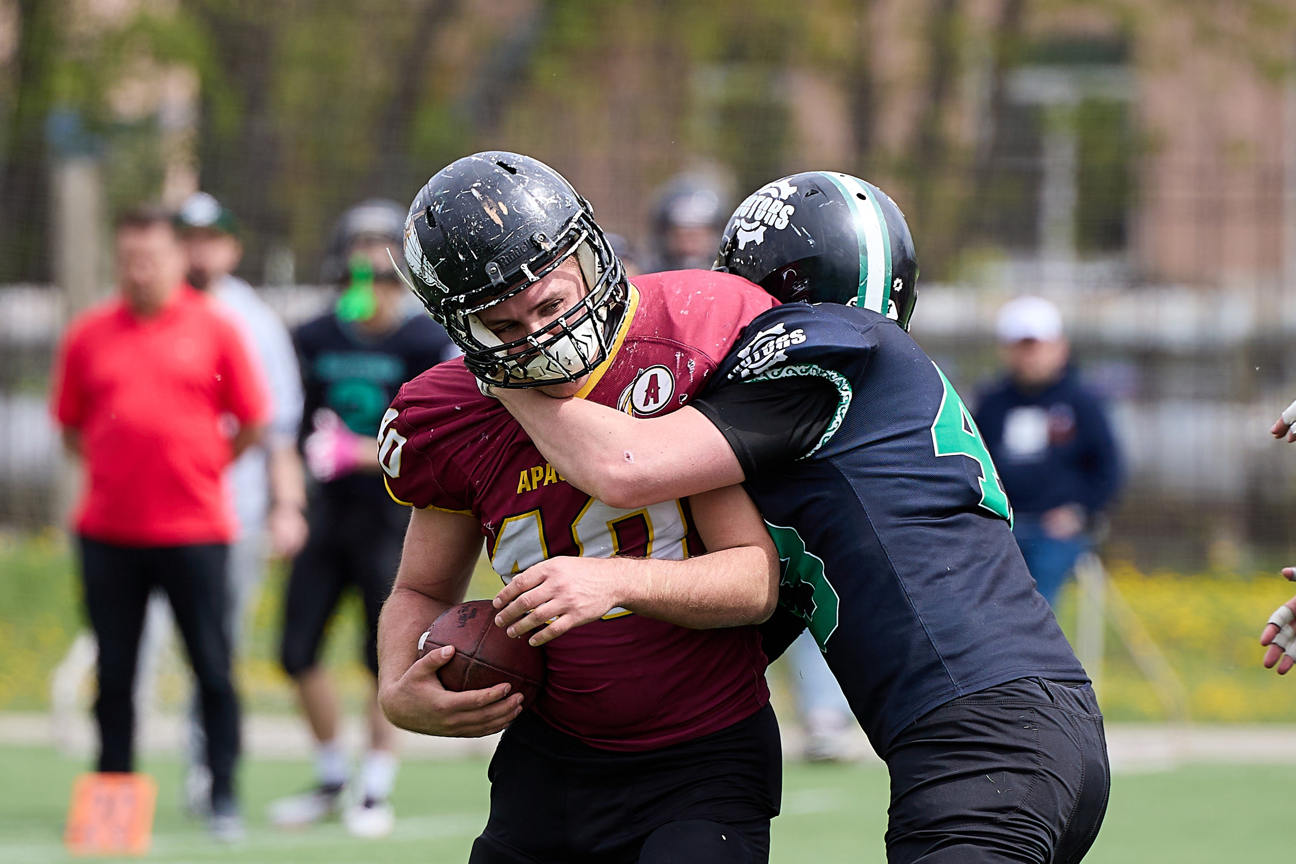 Американский футбол. Апачи — Бульдоги. Светлана Родионова — фотограф спортивный и не только