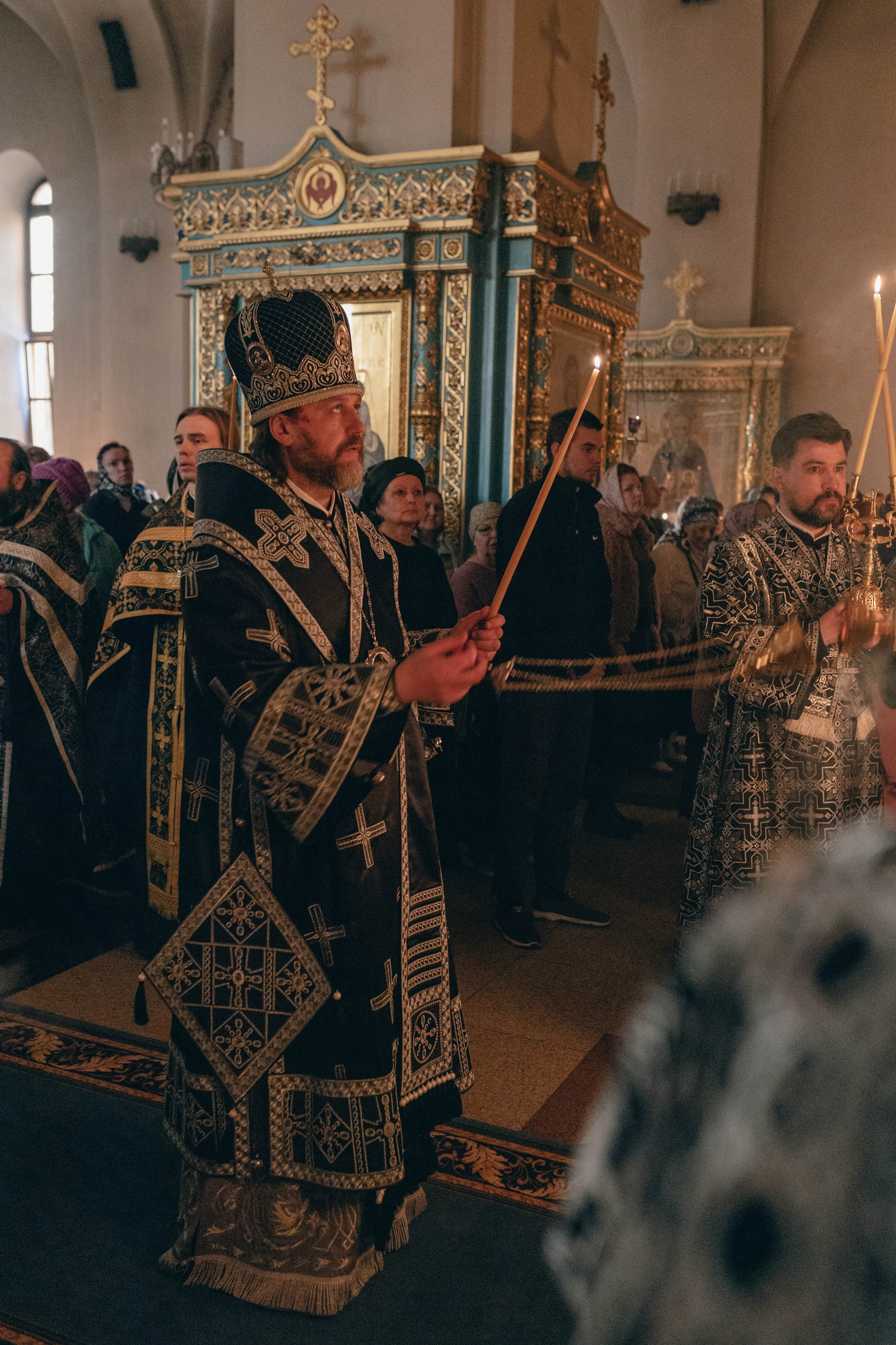 17 апреля 2025 Георгиевский Собор Одинцово.Архиепископ Фома.Чтение 12 Евангелий. Артеменкова Анна Фотограф