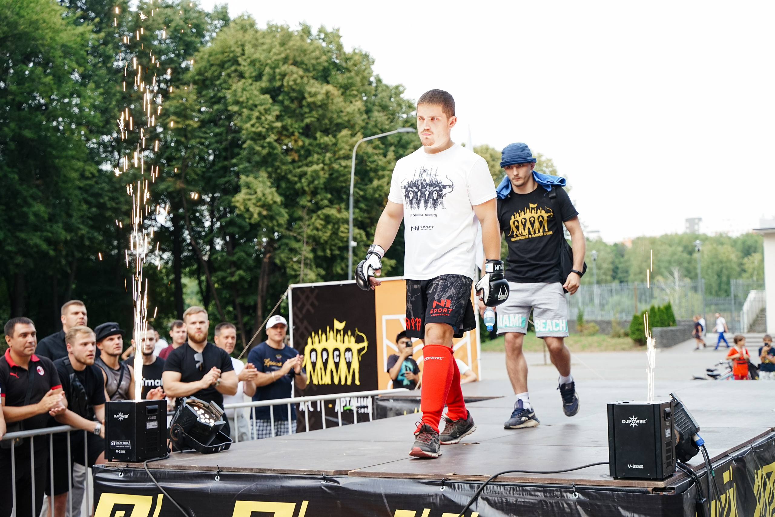 Вечер боев в ЦПКиО. Фотограф Надежда Погребняк | Рязань | Москва