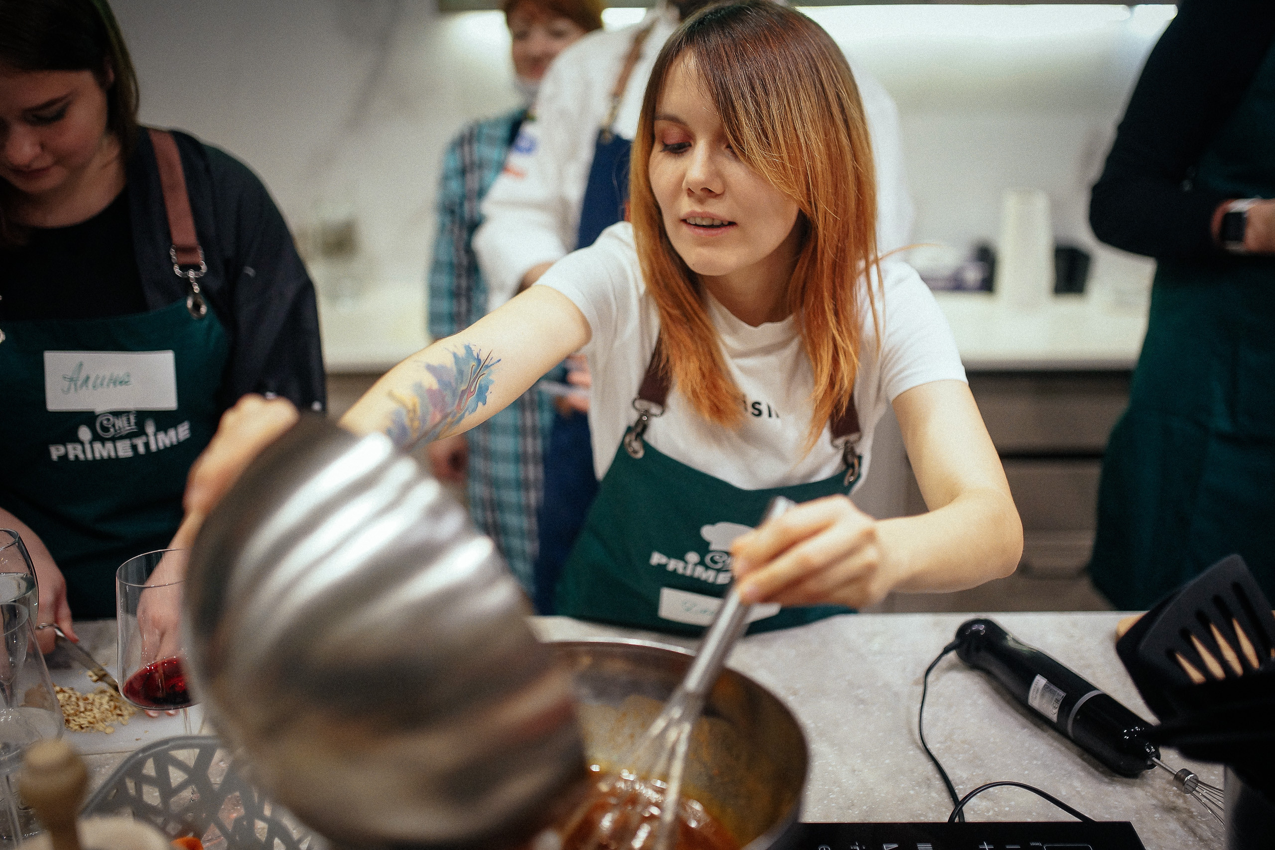 Кулинарный мастер-класс. Репортажный фотограф в Новосибирске. Алексей Гриценко
