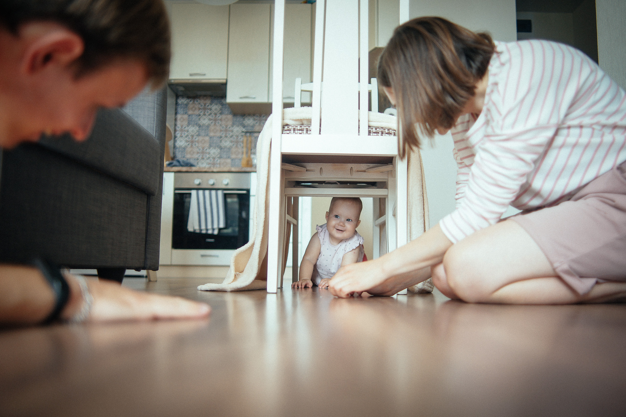 Юля, Лёша и Рита. Репортажный фотограф в Новосибирске. Алексей Гриценко