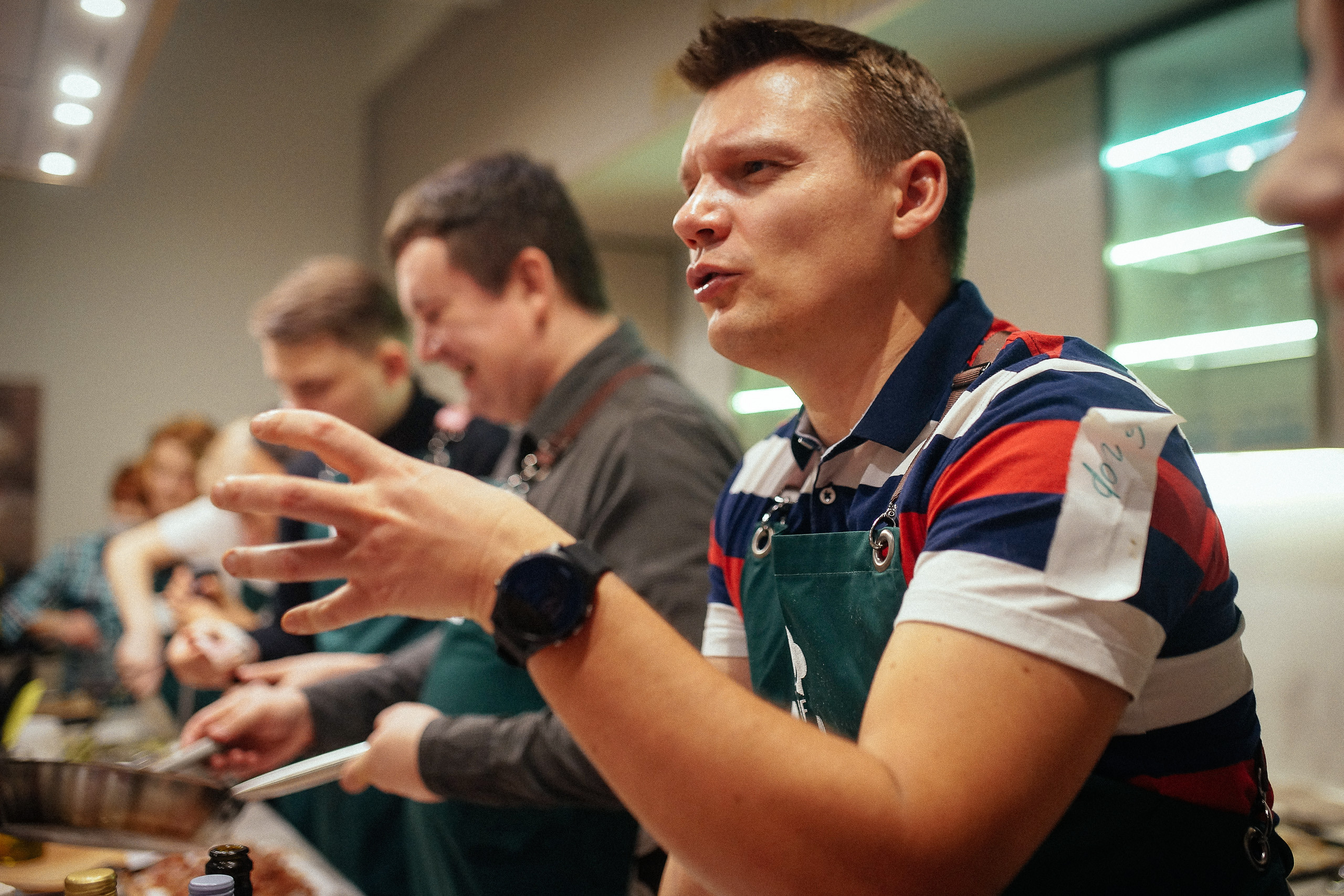 Кулинарный мастер-класс. Репортажный фотограф в Новосибирске. Алексей Гриценко