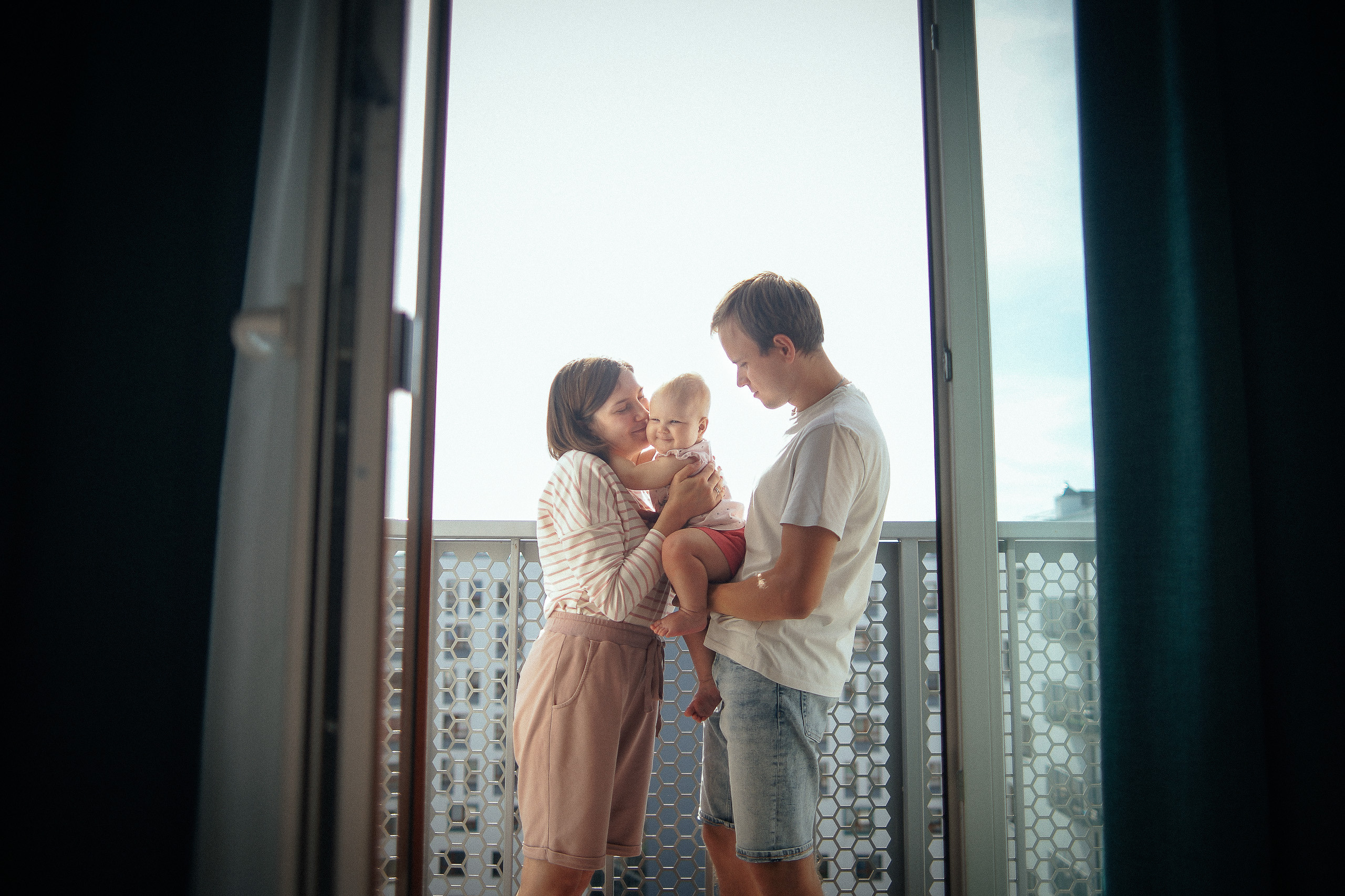 Юля, Лёша и Рита. Репортажный фотограф в Новосибирске. Алексей Гриценко