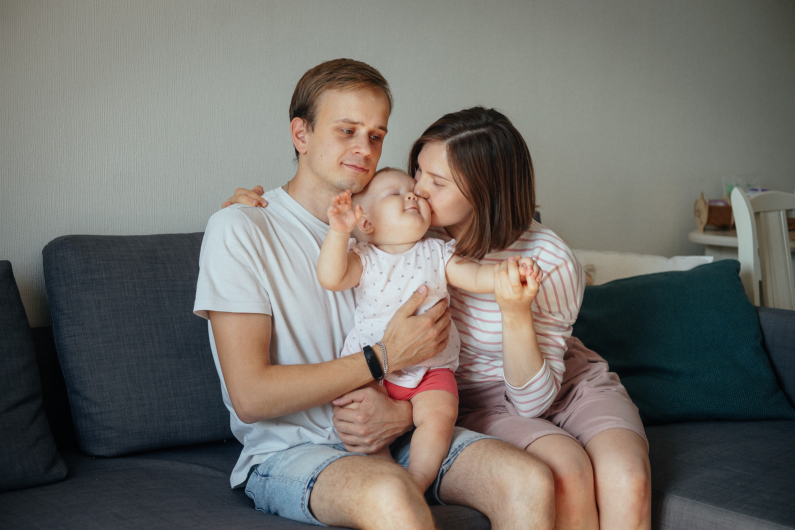 Юля, Лёша и Рита. Репортажный фотограф в Новосибирске. Алексей Гриценко