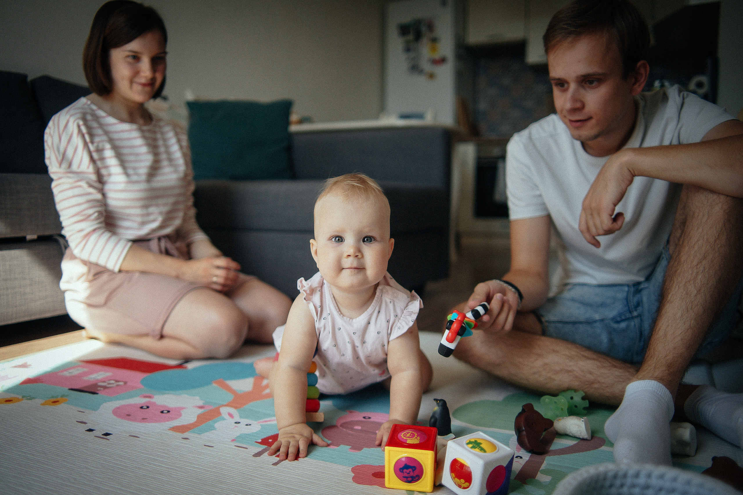 Юля, Лёша и Рита. Репортажный фотограф в Новосибирске. Алексей Гриценко