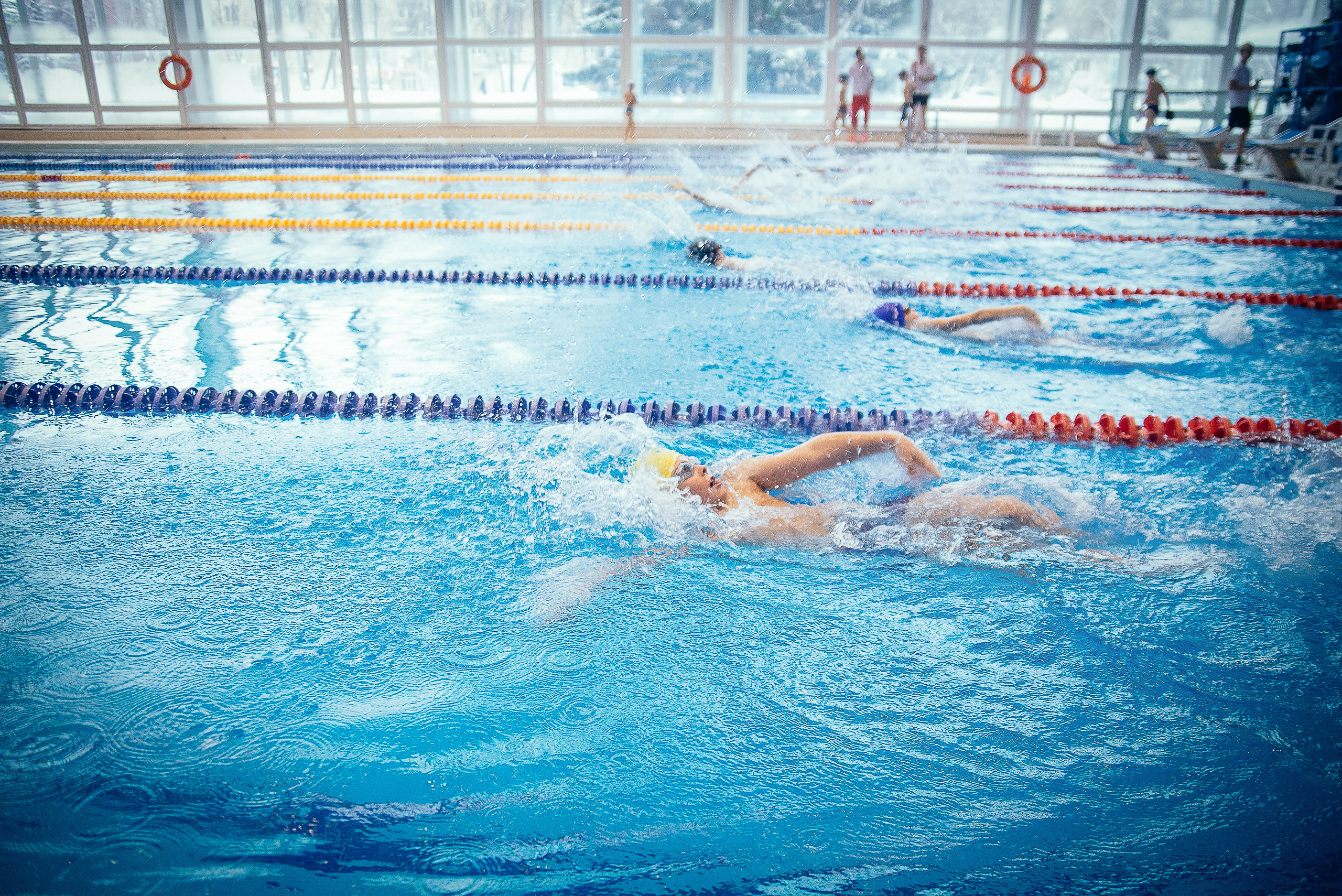 Соревнования по плаванию. Репортажный фотограф в Новосибирске. Алексей Гриценко