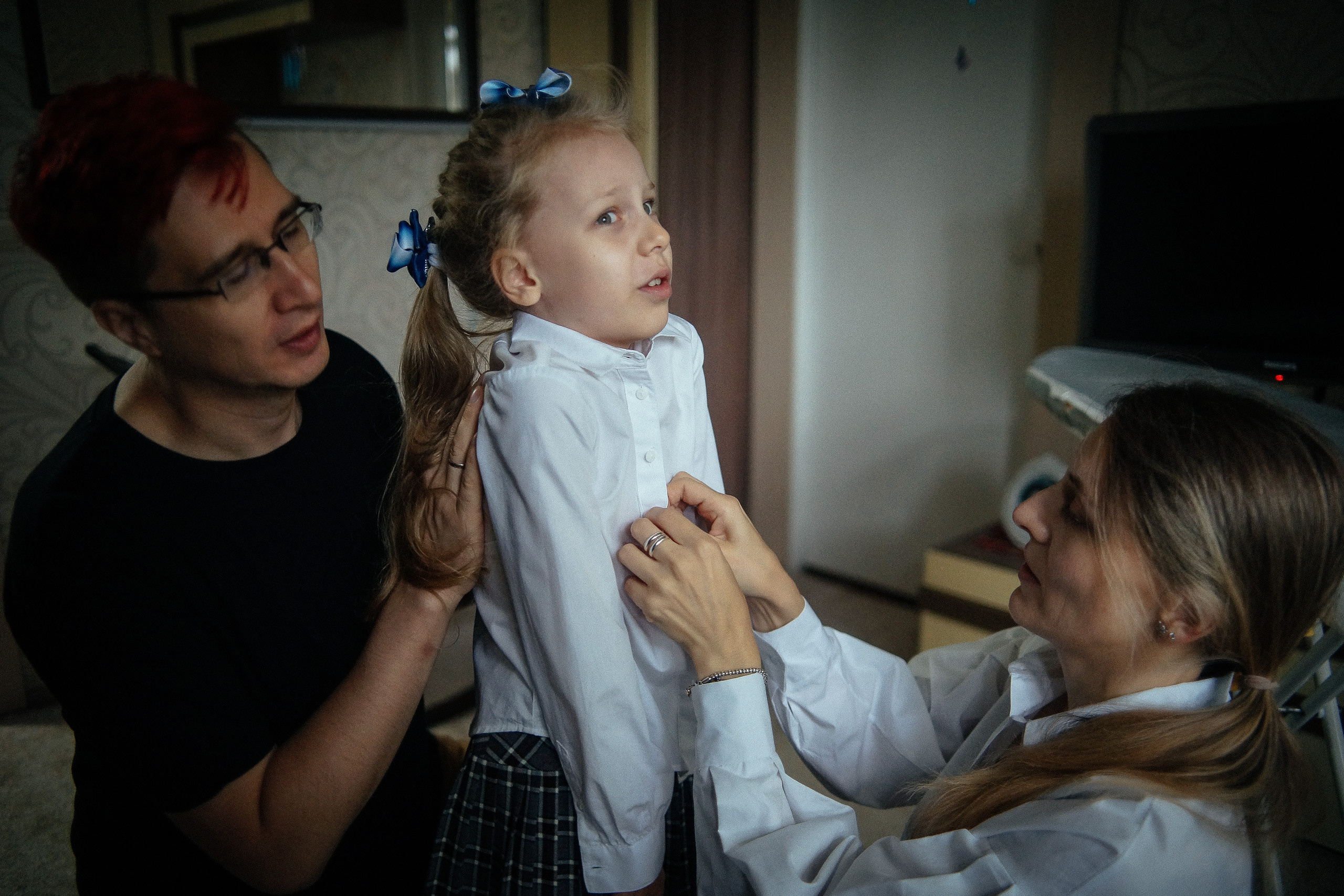 Первый раз в 1-й класс. Репортажный фотограф в Новосибирске. Алексей Гриценко